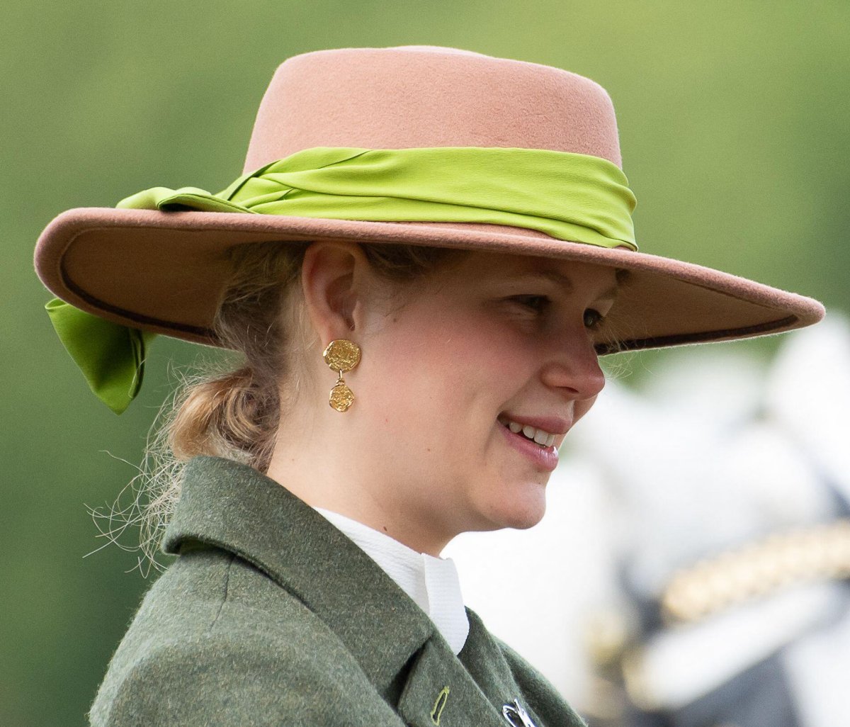 Lady Louise Windsor takes part in the Pol Roger Meet of the British Driving Society at the Royal Windsor Horse Show on May 17, 2026 (Maureen McLean/Alamy)