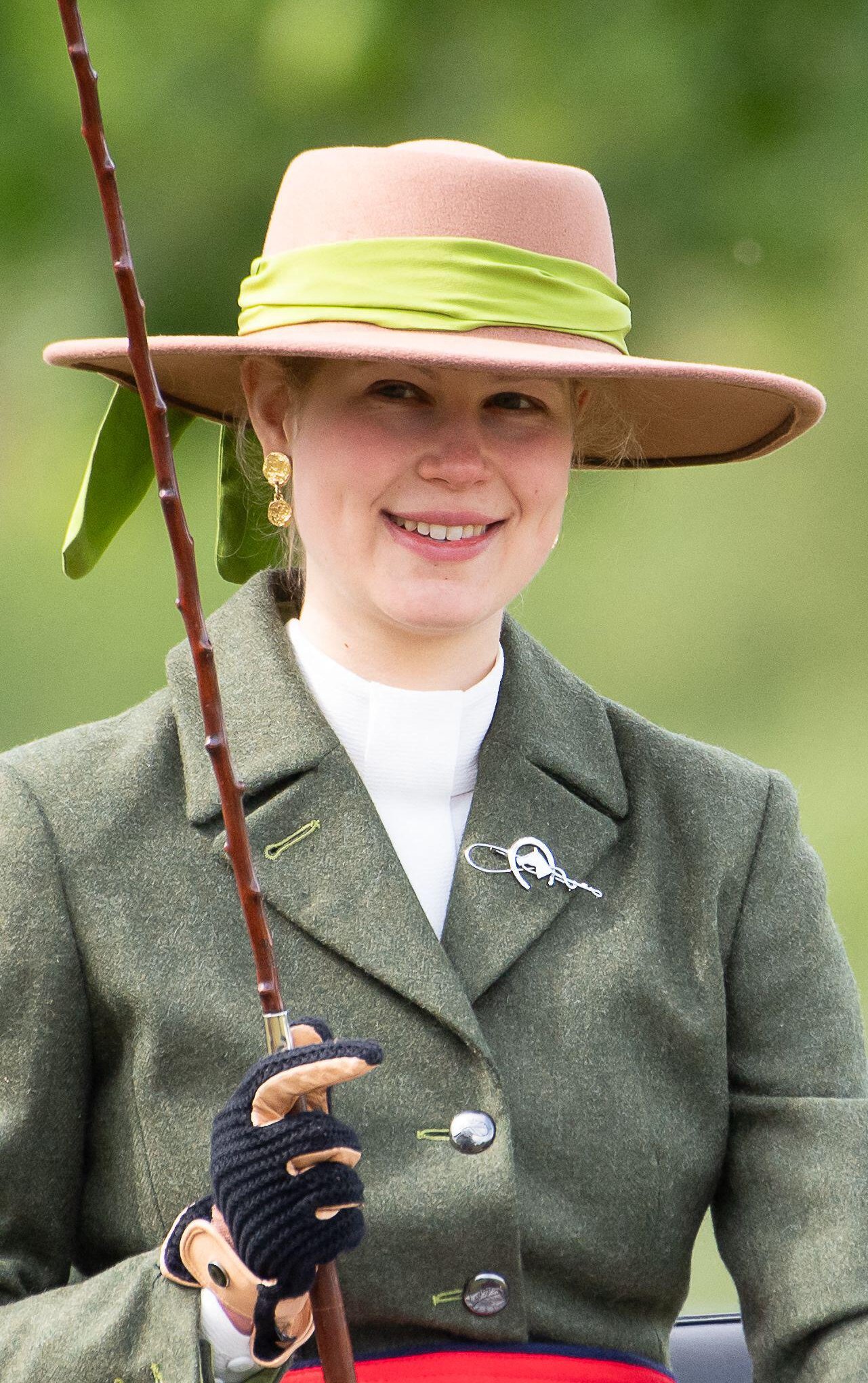 Lady Louise Windsor takes part in the Pol Roger Meet of the British Driving Society at the Royal Windsor Horse Show on May 17, 2026 (Maureen McLean/Alamy)