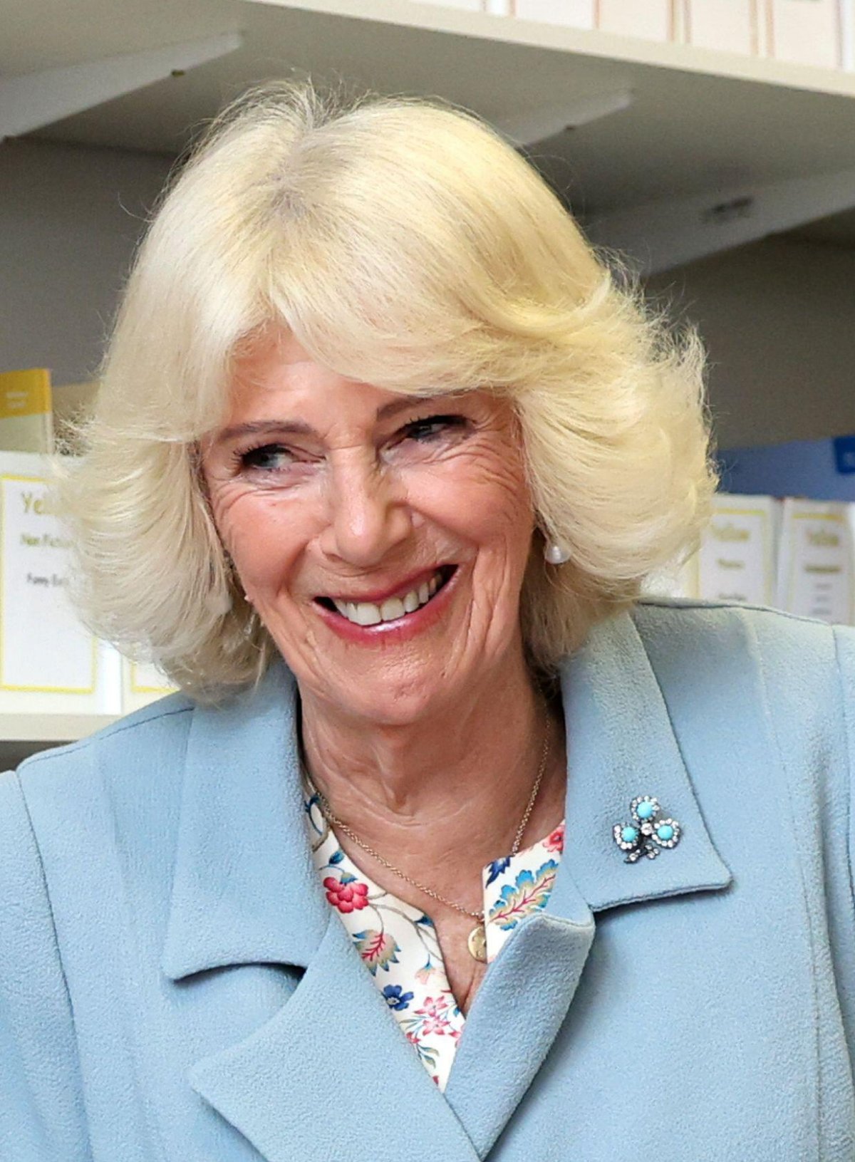 Queen Camilla visits Fane Street Primary School in Belfast on May 19, 2026 (Chris Jackson/PA Images/Alamy)
