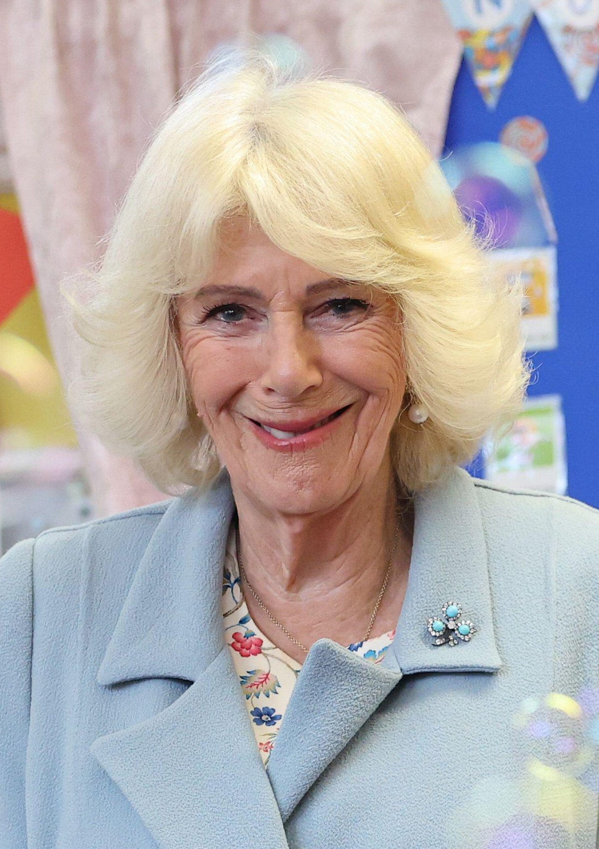 Queen Camilla visits Fane Street Primary School in Belfast on May 19, 2026 (Chris Jackson/PA Images/Alamy)