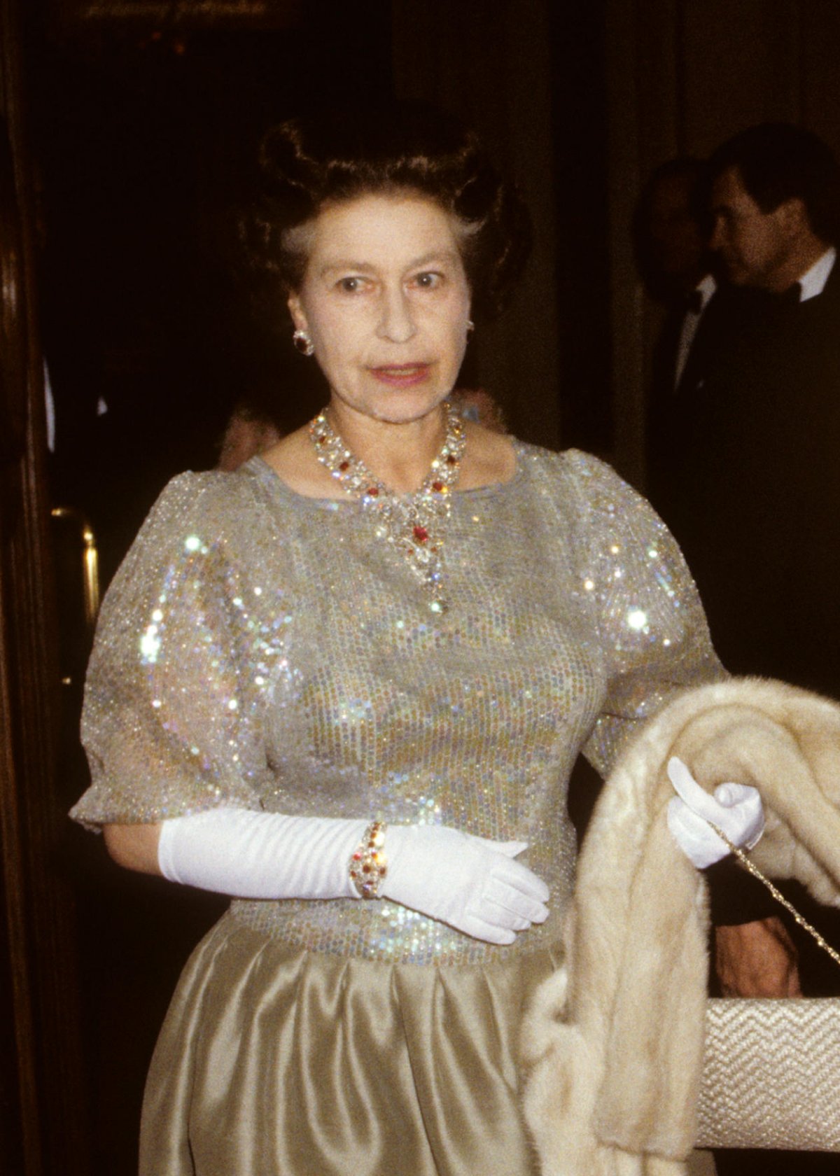 Queen Elizabeth II attends an opera gala in Stockholm, May 1983 (Roger Tillberg/Alamy)