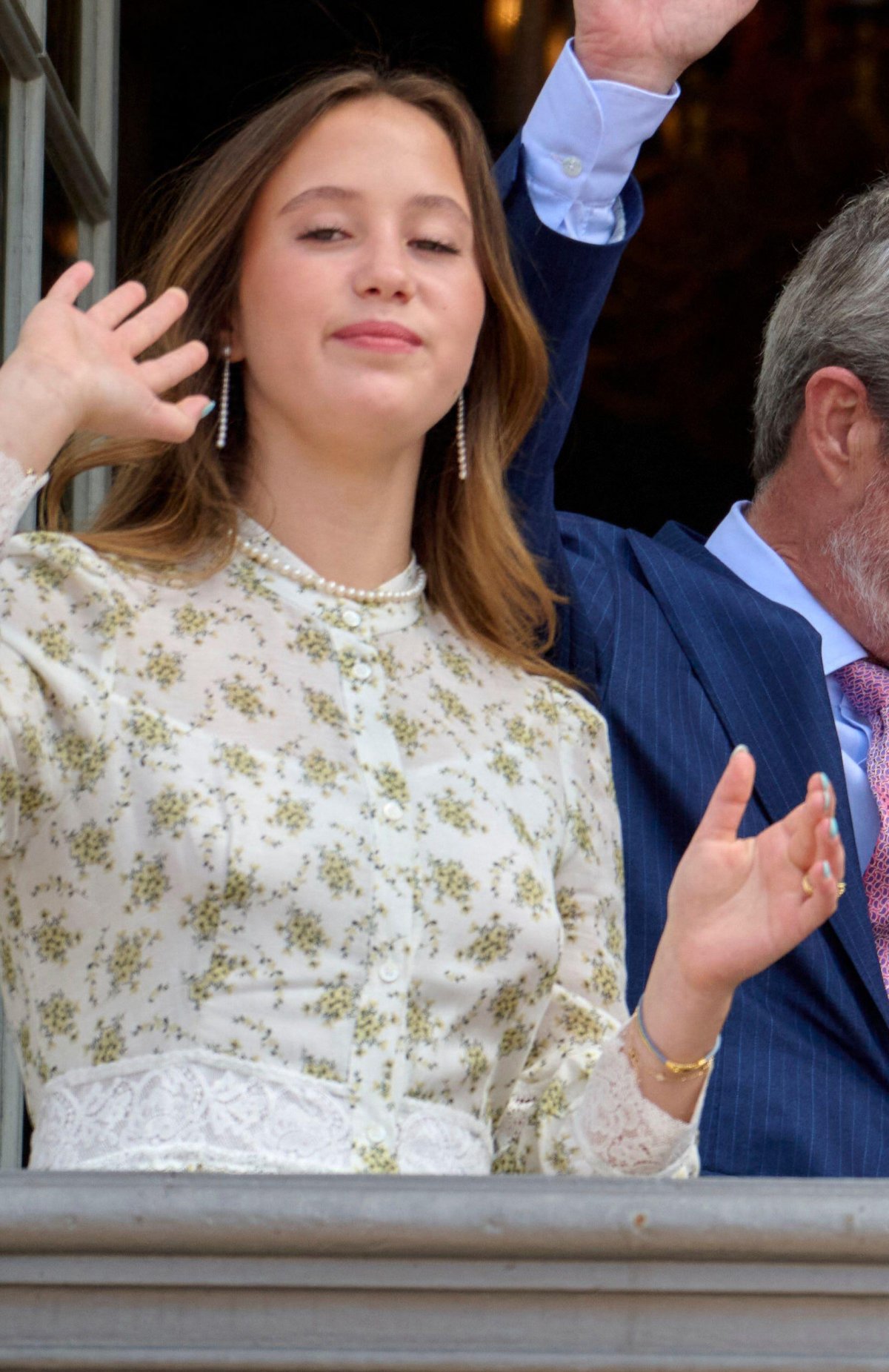 The King and Queen of Denmark, with Prince Vincent and Princess Josephine, celebrate his 58th birthday at Amalienborg in Copenhagen on May 26, 2026 (Stefan Lindblom/TT News Agency/Alamy)
