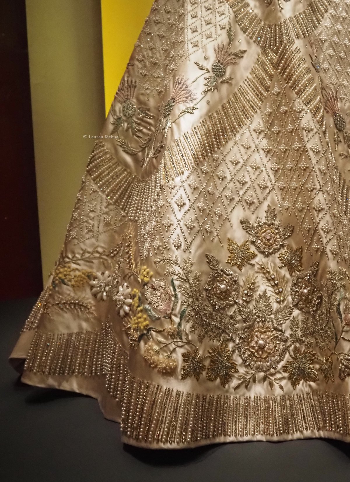 Views of Queen Elizabeth II: Her Life In Style at the King's Gallery, Buckingham Palace in London on April 9, 2026 (Photograph © Lauren Kiehna. All rights reserved.)