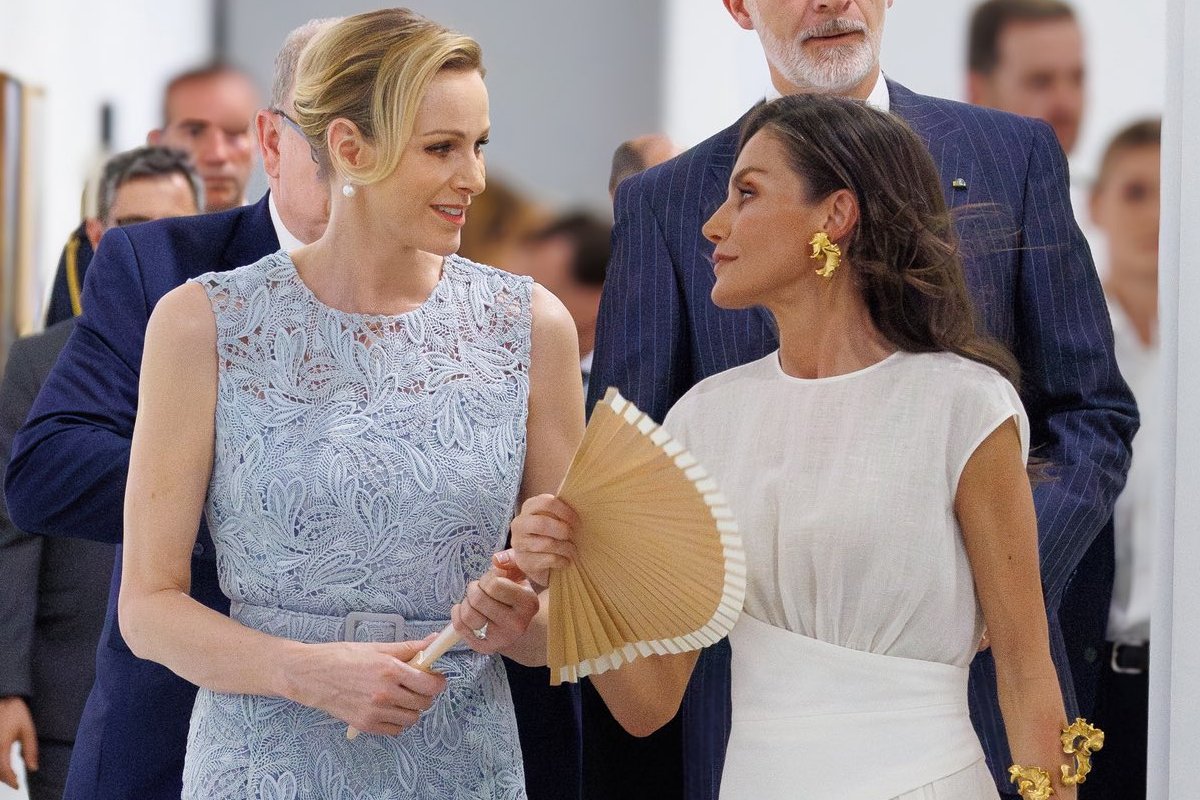 The King and Queen of Spain and the Prince and Princess of Monaco celebrate 150 years of diplomatic ties between the two nations in Madrid on June 1, 2026 (Michaël Alesi/Palais Princier de Monaco)