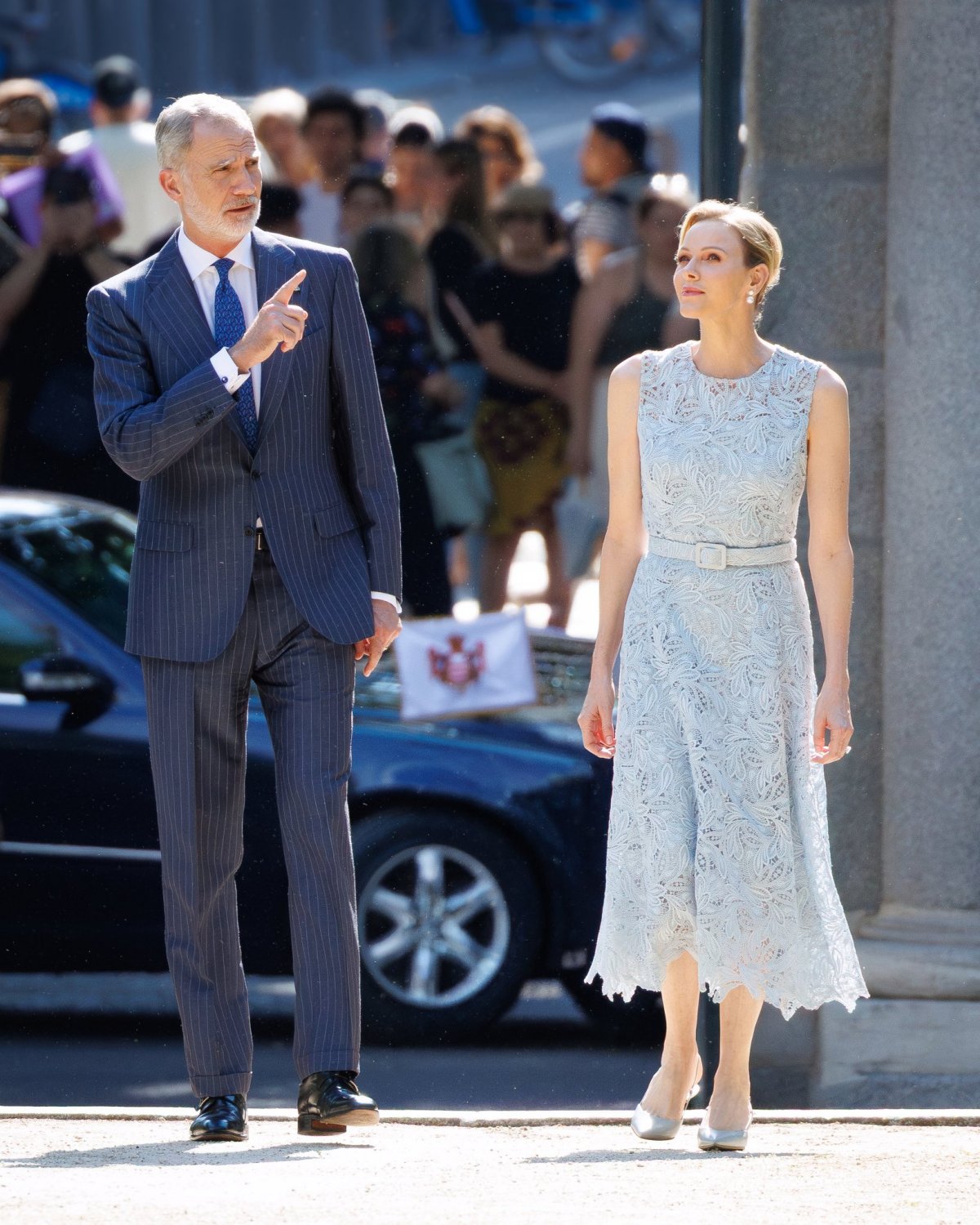 The King and Queen of Spain and the Prince and Princess of Monaco celebrate 150 years of diplomatic ties between the two nations in Madrid on June 1, 2026 (Michaël Alesi/Palais Princier de Monaco)