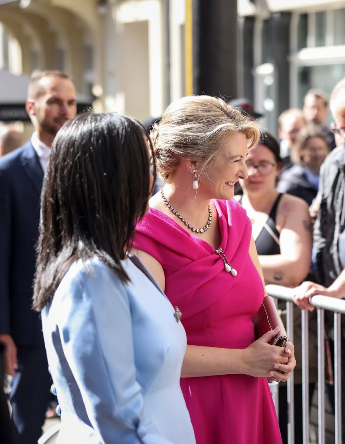 The Grand Duke and Grand Duchess of Luxembourg welcome the President of Portugal to Luxembourg on June 6, 2026 (Sophie Margue/Maison du Grand-Duc)