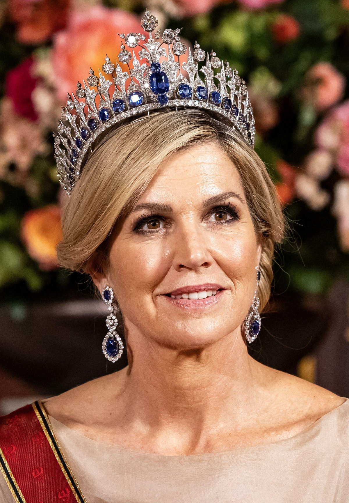 The King and Queen of the Netherlands, with the Princess of Orange and Prince Constantijn, host a state banquet for the visiting President of Germany at the Royal Palace in Amsterdam on June 9, 2026 (RAMON VAN FLYMEN/ANP/Alamy)