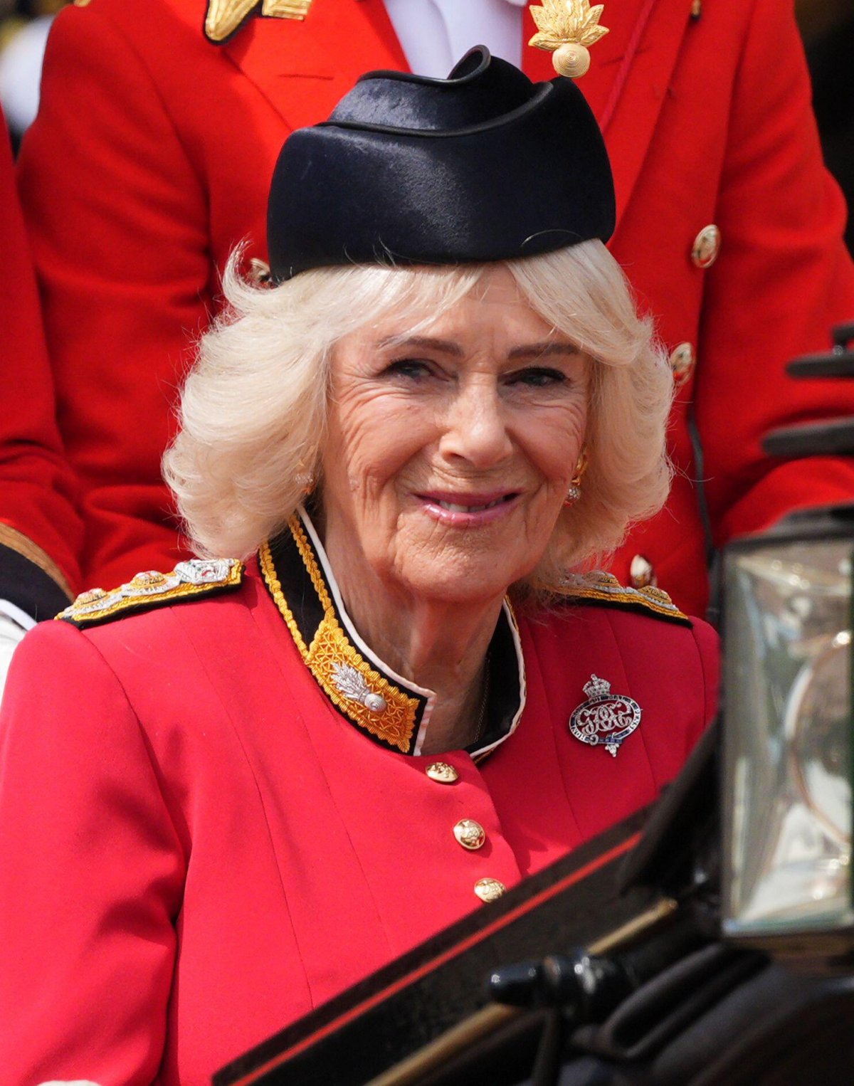 Membros da família real britânica são retratados durante Trooping the Color em Londres em 13 de junho de 2026 (Aaron Chown/PA Images/Alamy)