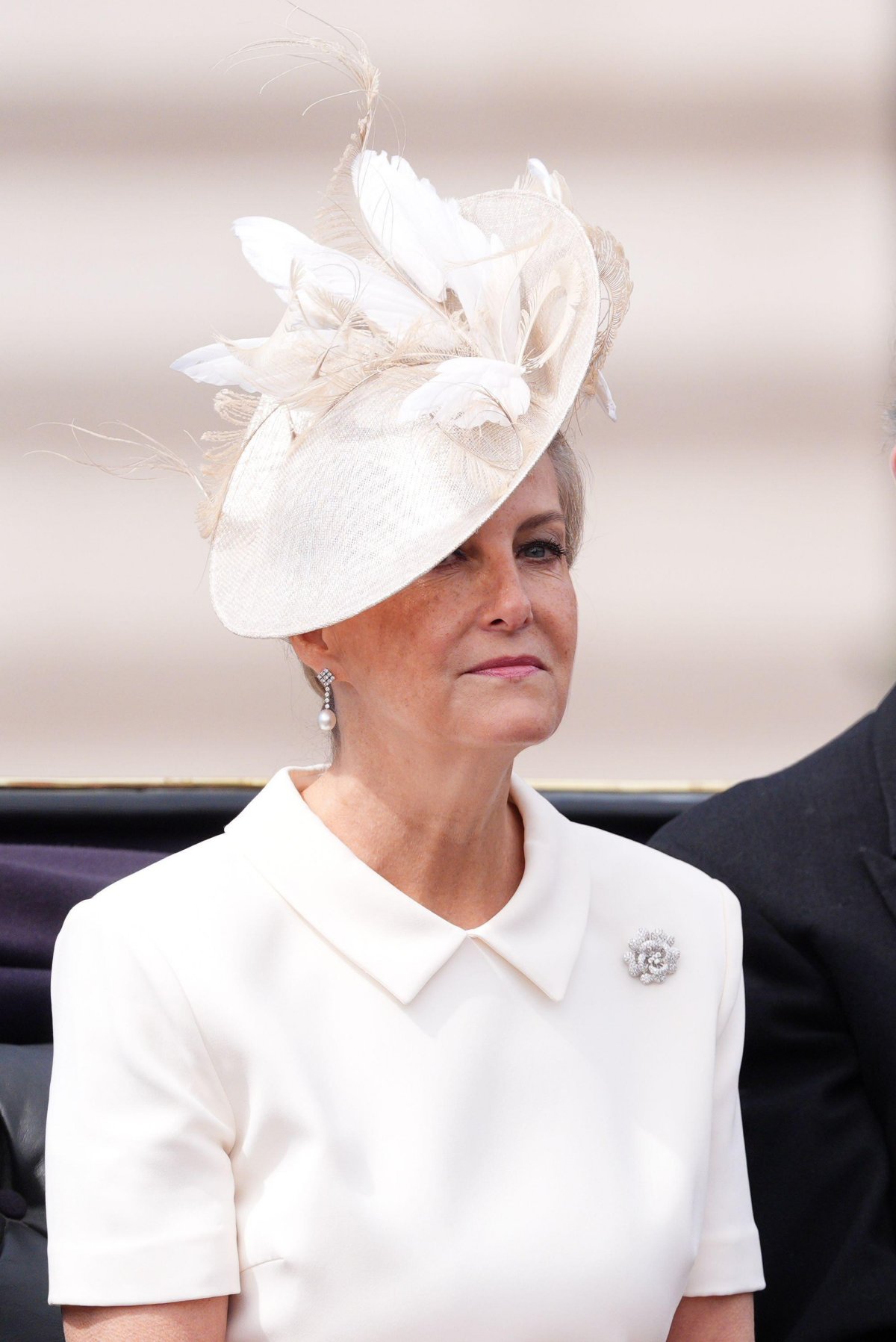 Membros da família real britânica são retratados durante Trooping the Color em Londres em 13 de junho de 2026 (Aaron Chown/PA Images/Alamy)