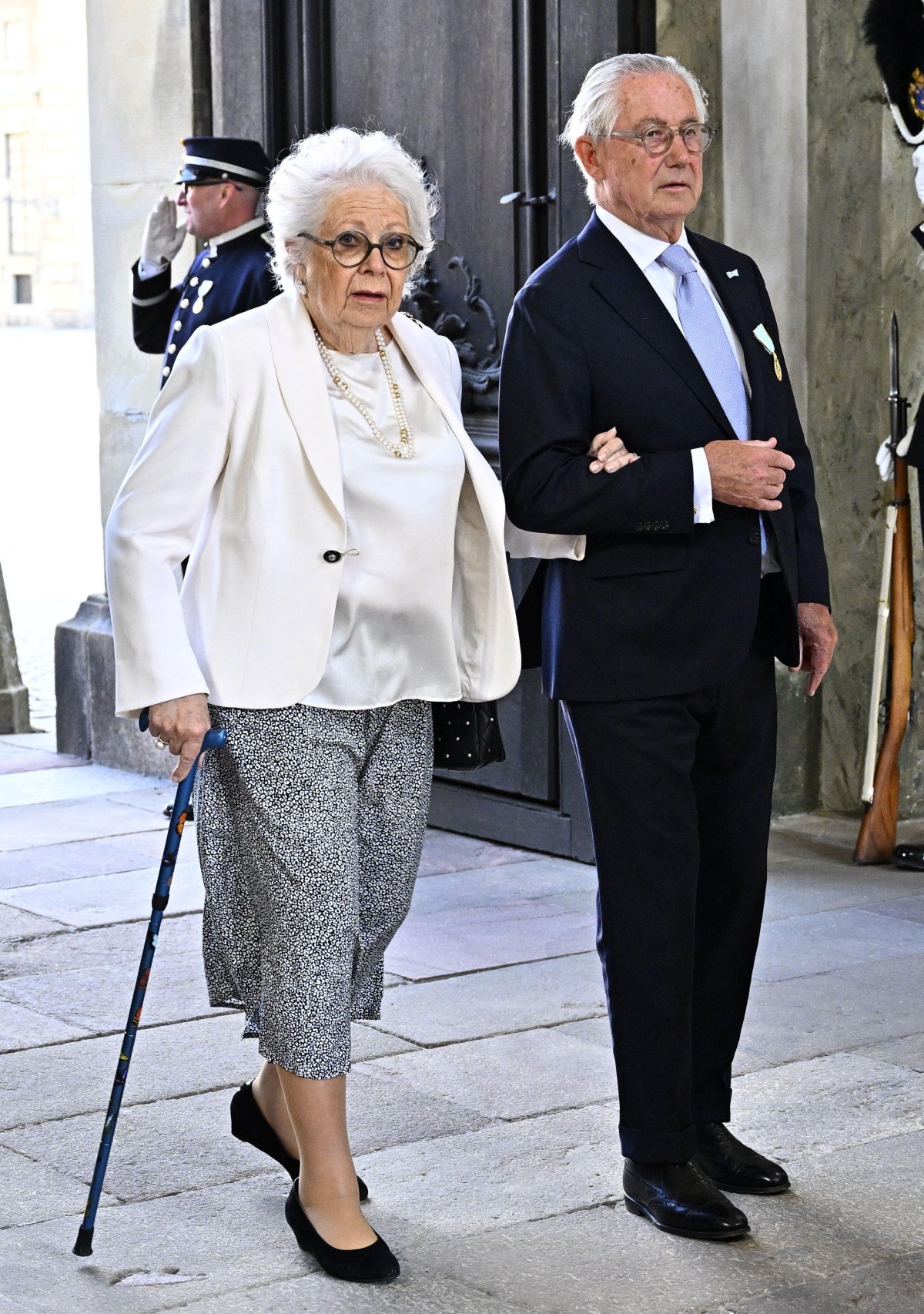 The King and Queen of Sweden celebrate their golden wedding anniversary with family and friends in Stockholm on June 13, 2026 (Jonas Ekströmer/TT News Agency/Alamy)