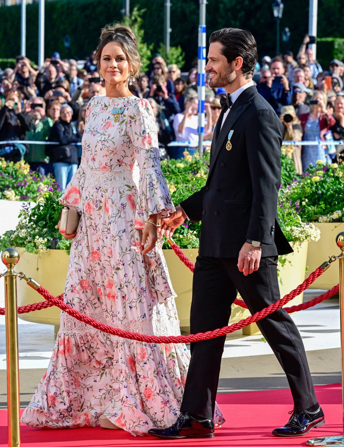 The King and Queen of Sweden celebrate their golden wedding anniversary with family and friends in Stockholm on June 13, 2026 (Jonas Ekströmer/TT News Agency/Alamy)