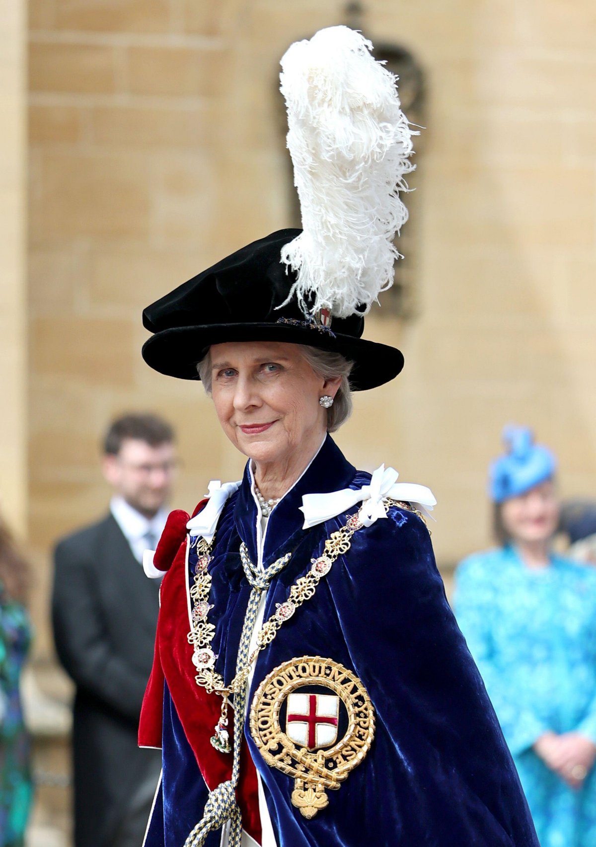 The Duchess of Gloucester attends the annual Order of the Garter service at St. George's Chapel, Windsor on June 15, 2026 (Chris Jackson/PA Images/Alamy)