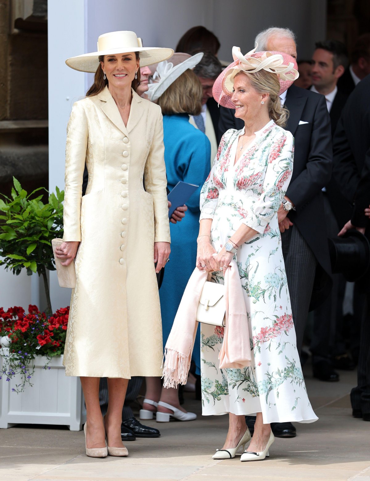 The Princess of Wales and the Duchess of Edinburgh attend the annual Order of the Garter service at St. George's Chapel, Windsor on June 15, 2026 (Chris Jackson/PA Images/Alamy)