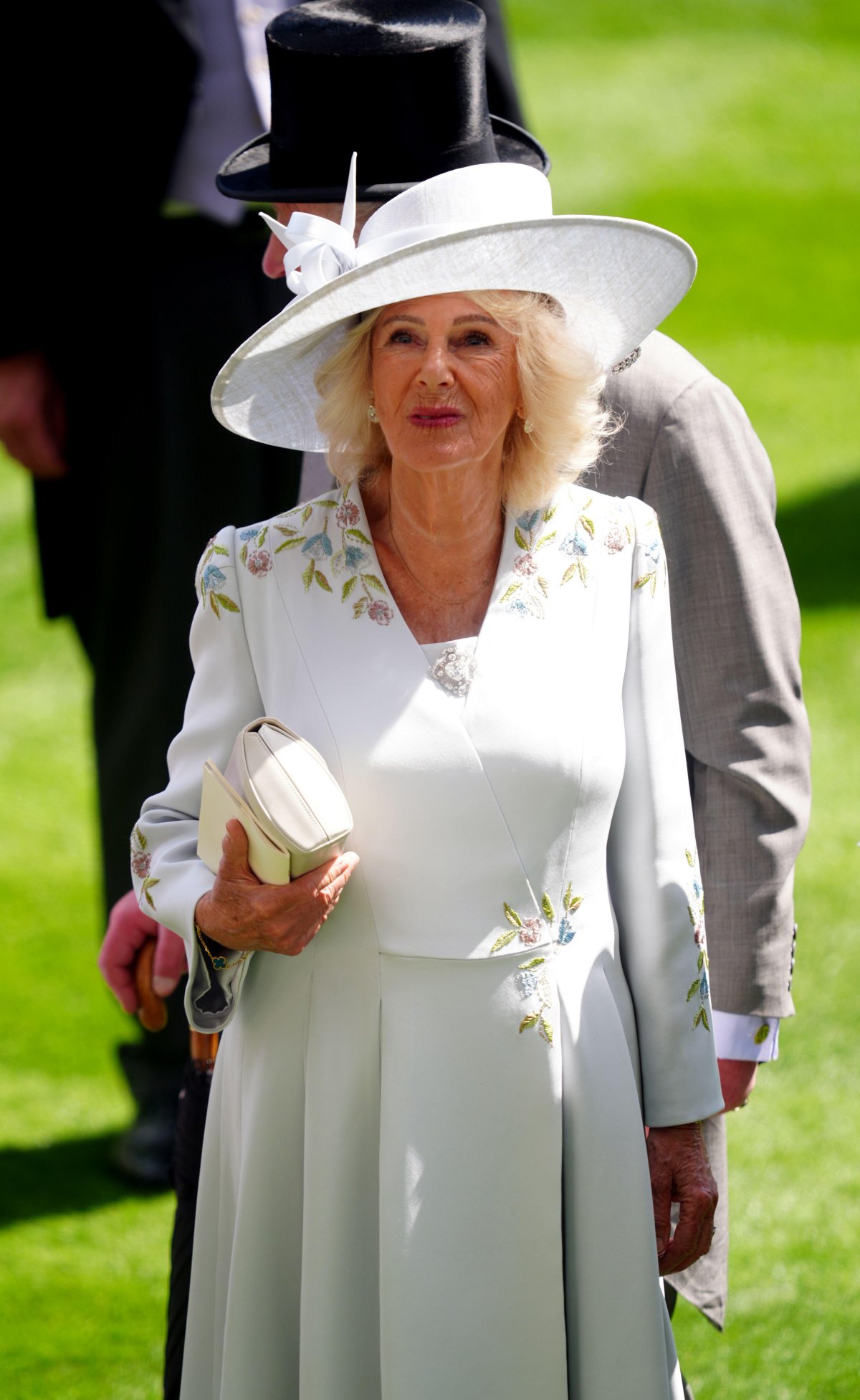 Queen Camilla attends Royal Ascot on June 16, 2026 (David Davies/PA Images/Alamy)