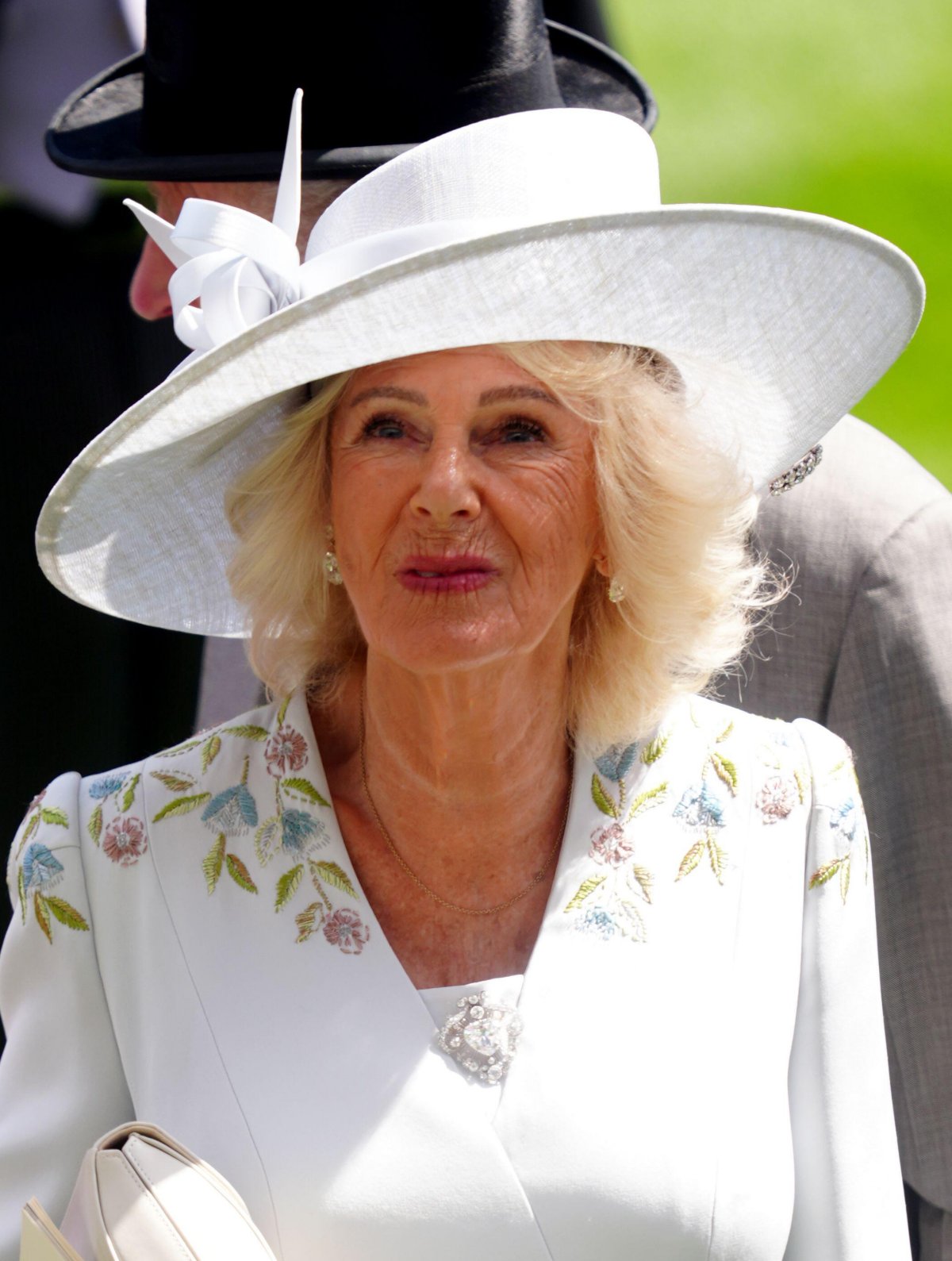 Queen Camilla attends Royal Ascot on June 16, 2026 (David Davies/PA Images/Alamy)