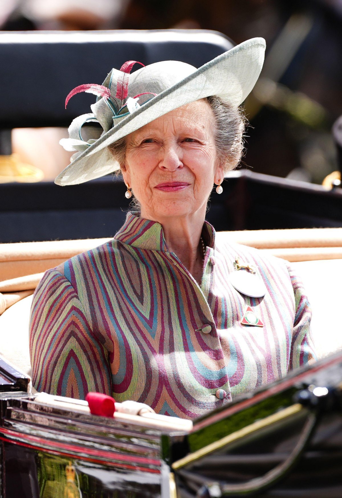 The Princess Royal attends Royal Ascot on June 16, 2026 (David Davies/PA Images/Alamy)