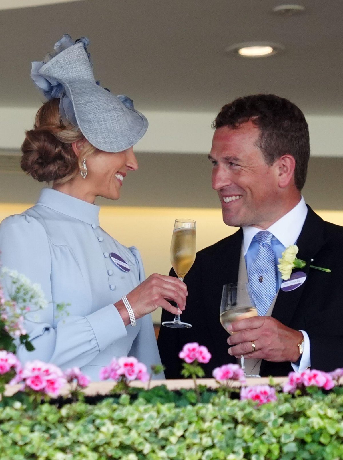 Harriet and Peter Phillips attend Royal Ascot on June 16, 2026 (David Davies/PA Images/Alamy)