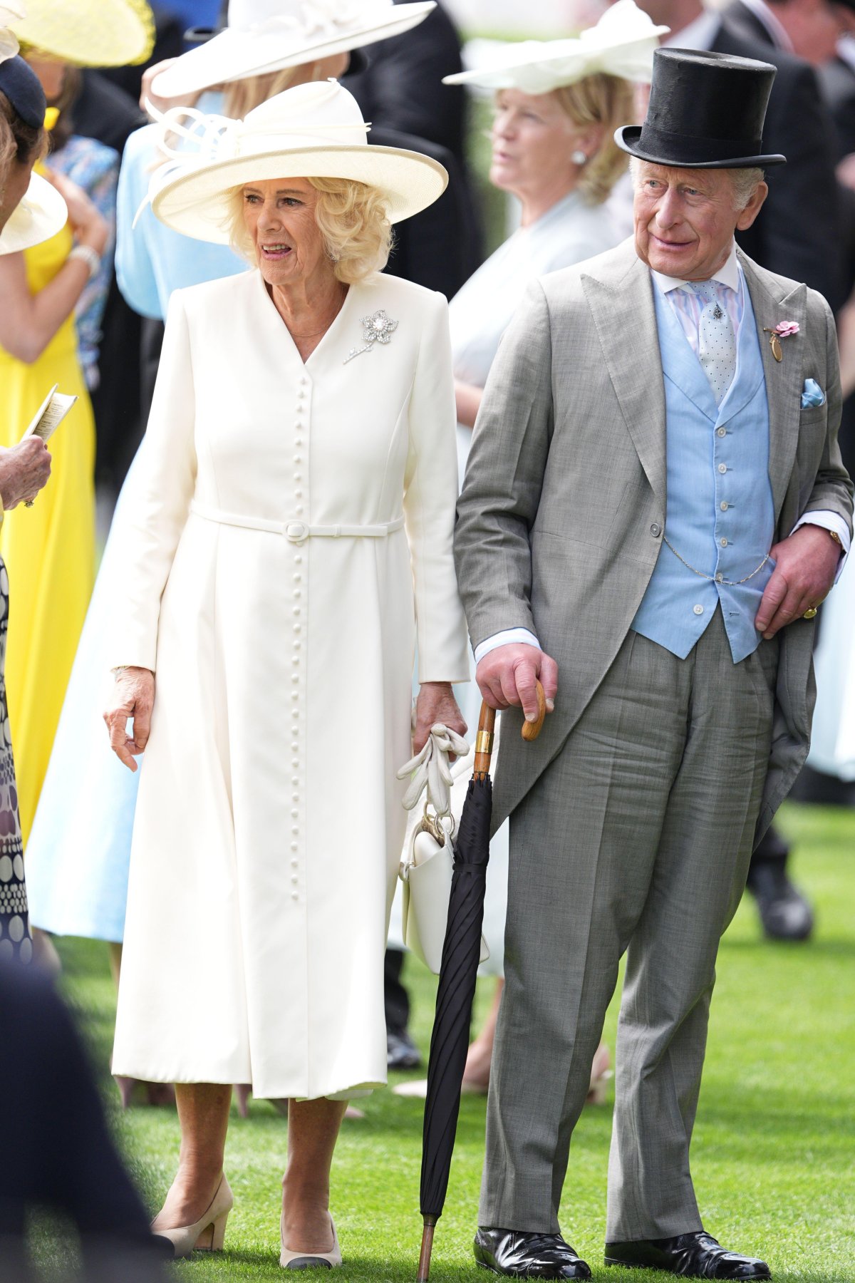 King Charles III and Queen Camilla attend Royal Ascot on June 17, 2026 (Aaron Chown/PA Images/Alamy)