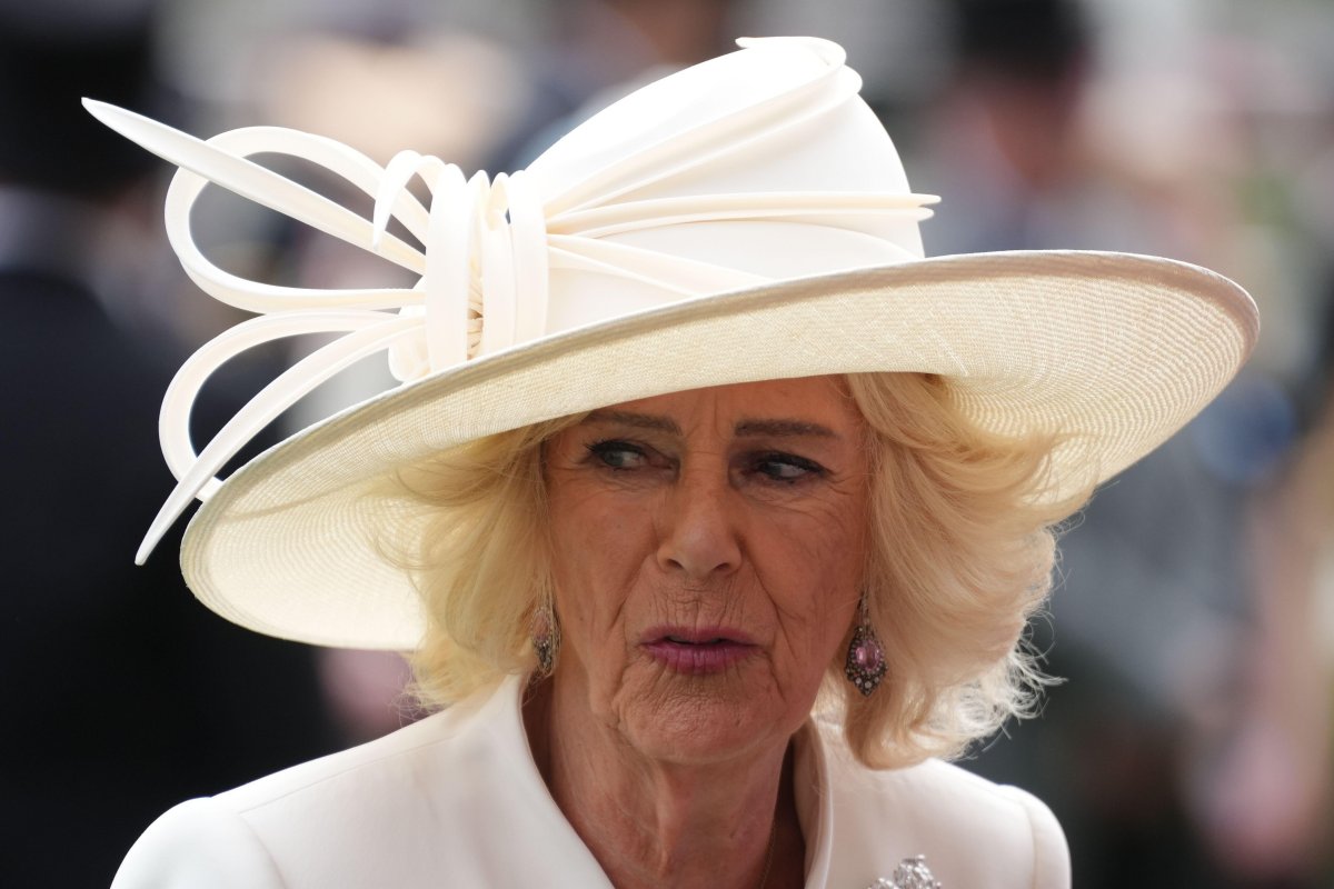 Queen Camilla attends Royal Ascot on June 17, 2026 (Jonathan Brady/PA Images/Alamy)