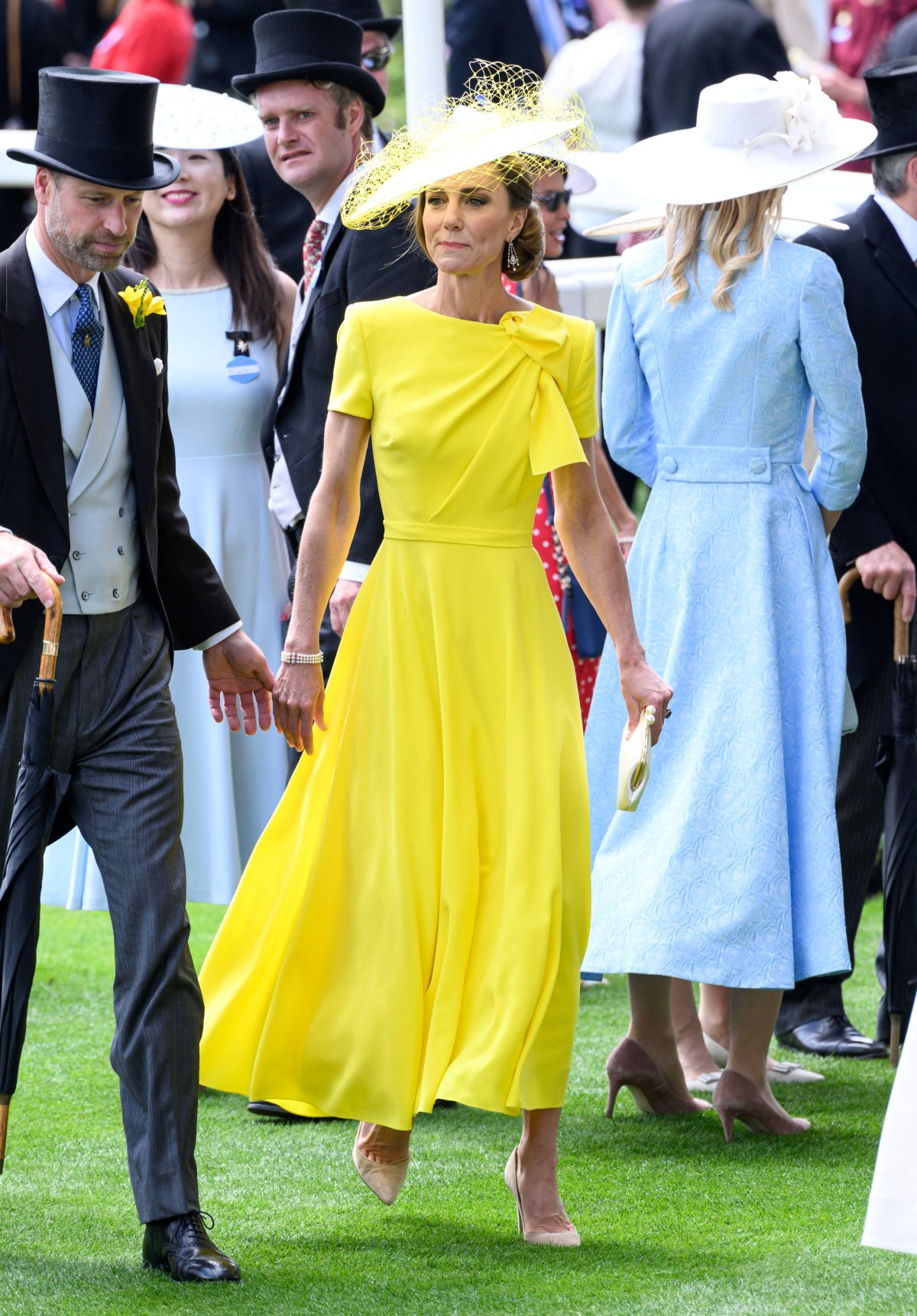 The Prince and Princess of Wales attend Royal Ascot on June 17, 2026 (Doug Peters/Alamy)