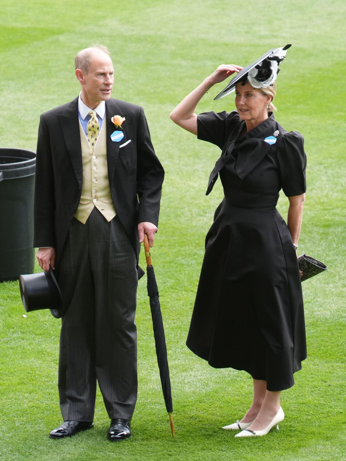 The Duke and Duchess of Edinburgh attend Royal Ascot on June 17, 2026 (Jonathan Brady/PA Images/Alamy)