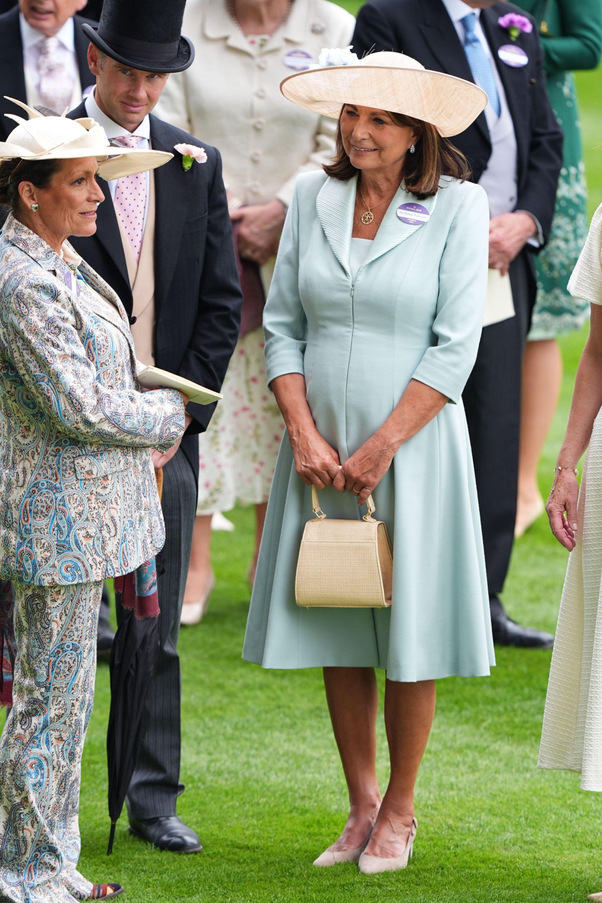 Princess Zahra Aga Khan and Carole Middleton attend Royal Ascot on June 18, 2026 (Aaron Chown/PA Images/Alamy)