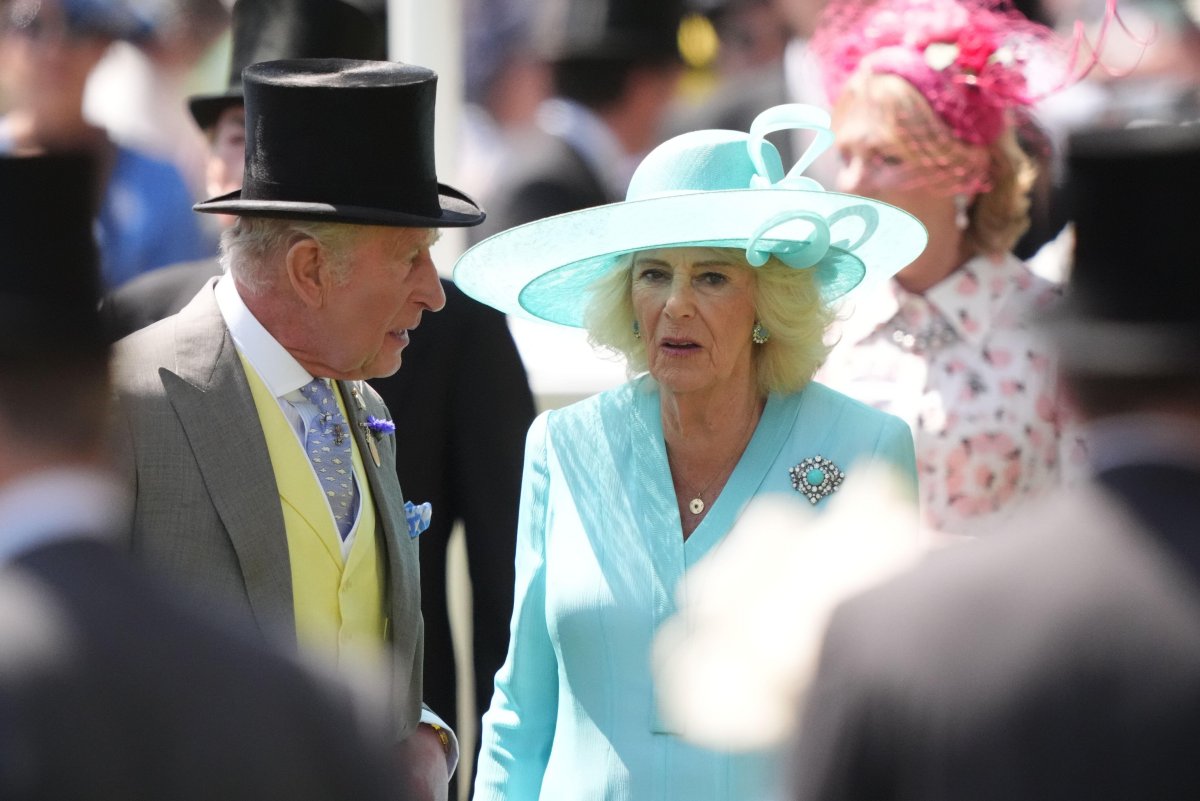 King Charles III and Queen Camilla attend Royal Ascot on June 19, 2026 (Jonathan Brady/PA Images/Alamy)