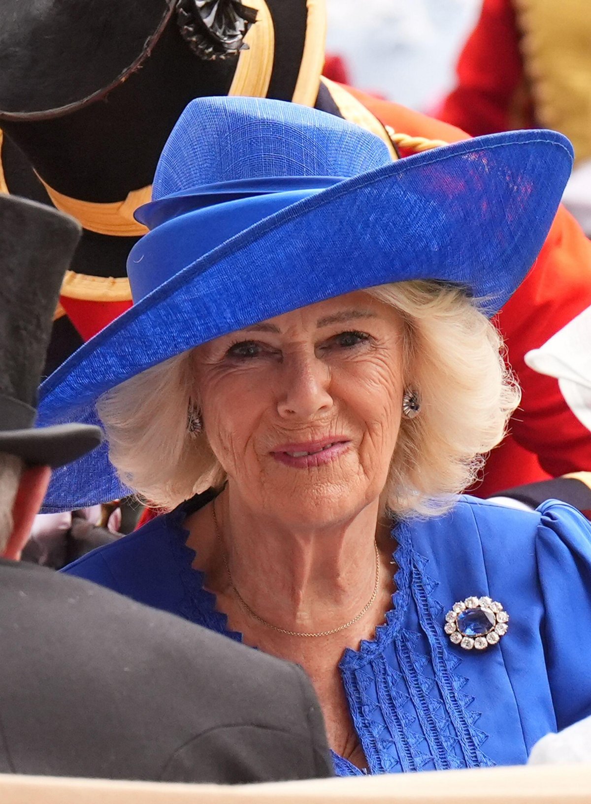 Queen Camilla attends Royal Ascot on June 20, 2026 (Aaron Chown/PA Images/Alamy)