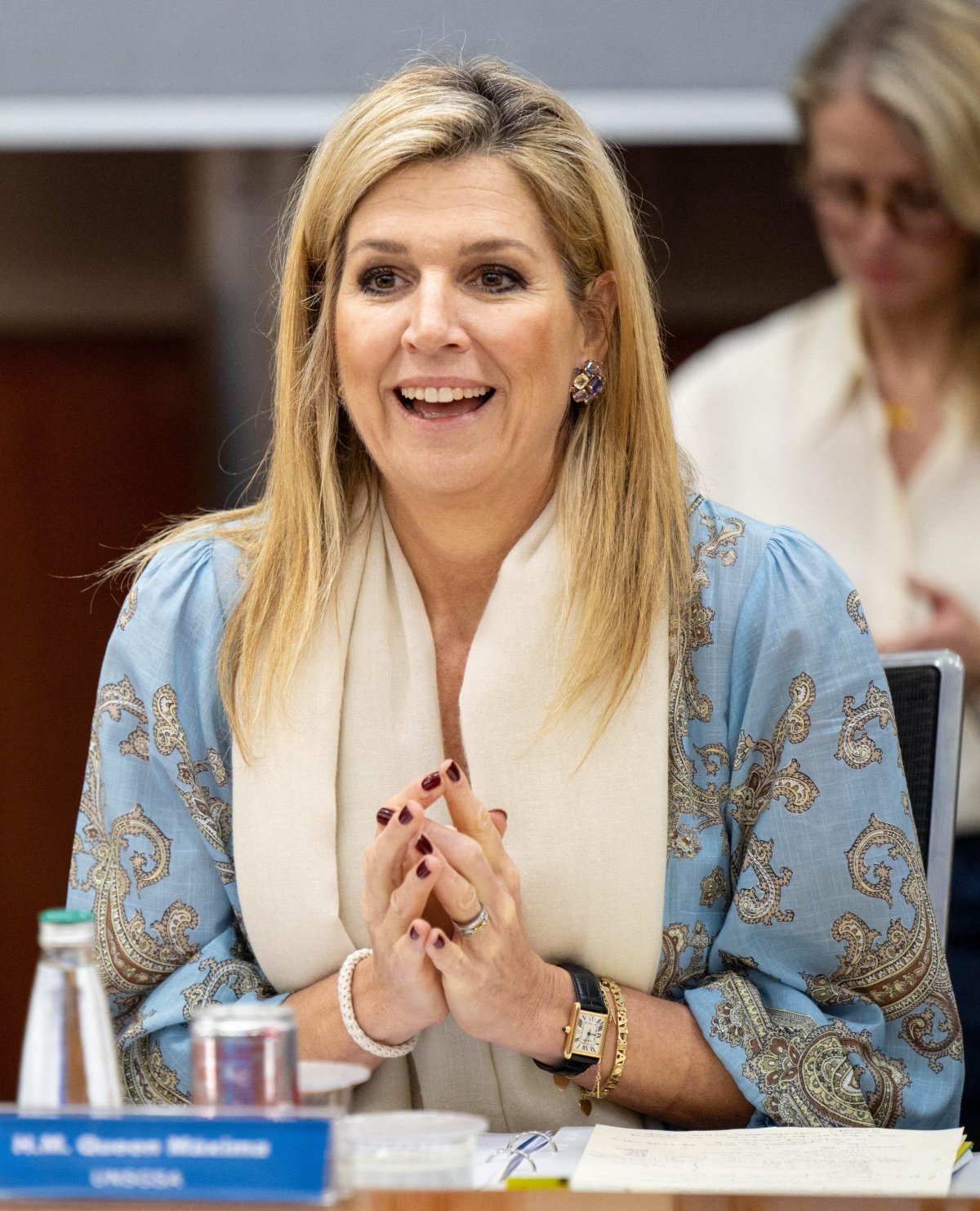 The Queen of the Netherlands visits Mumbai as Special Advocate for Financial Health of the UN Secretary-General on June 24, 2026 (Patrick van Emst/NLBeeld/Alamy)