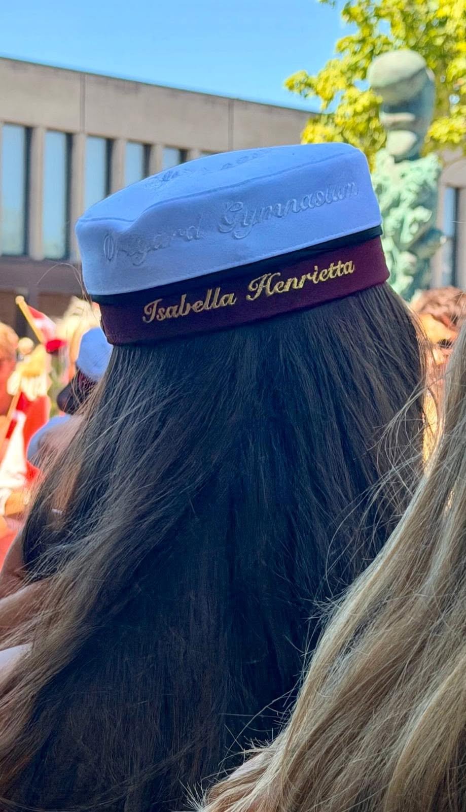 Princess Isabella, the elder daughter of the King and Queen of Denmark, celebrates her high school graduation in Copenhagen on June 23, 2026 (Queen Mary/Det Danske Kongehus)