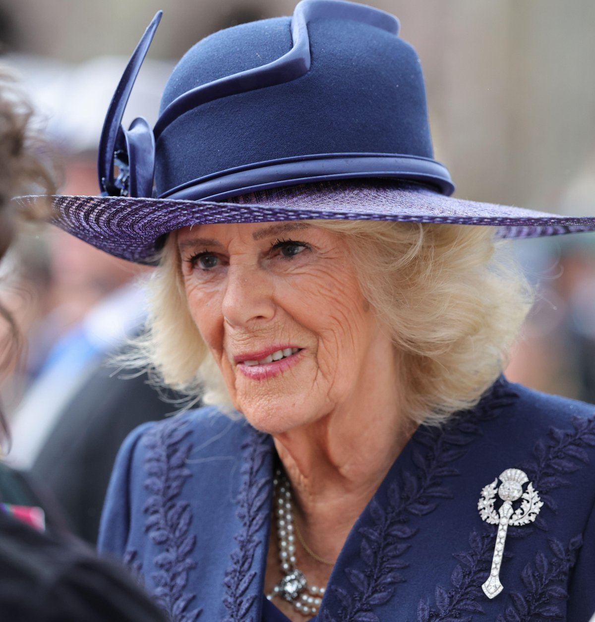King Charles III and Queen Camilla host a garden party at the Palace of Holyroodhouse in Edinburgh on June 30, 2026 (Steve Welsh/PA Images/Alamy)
