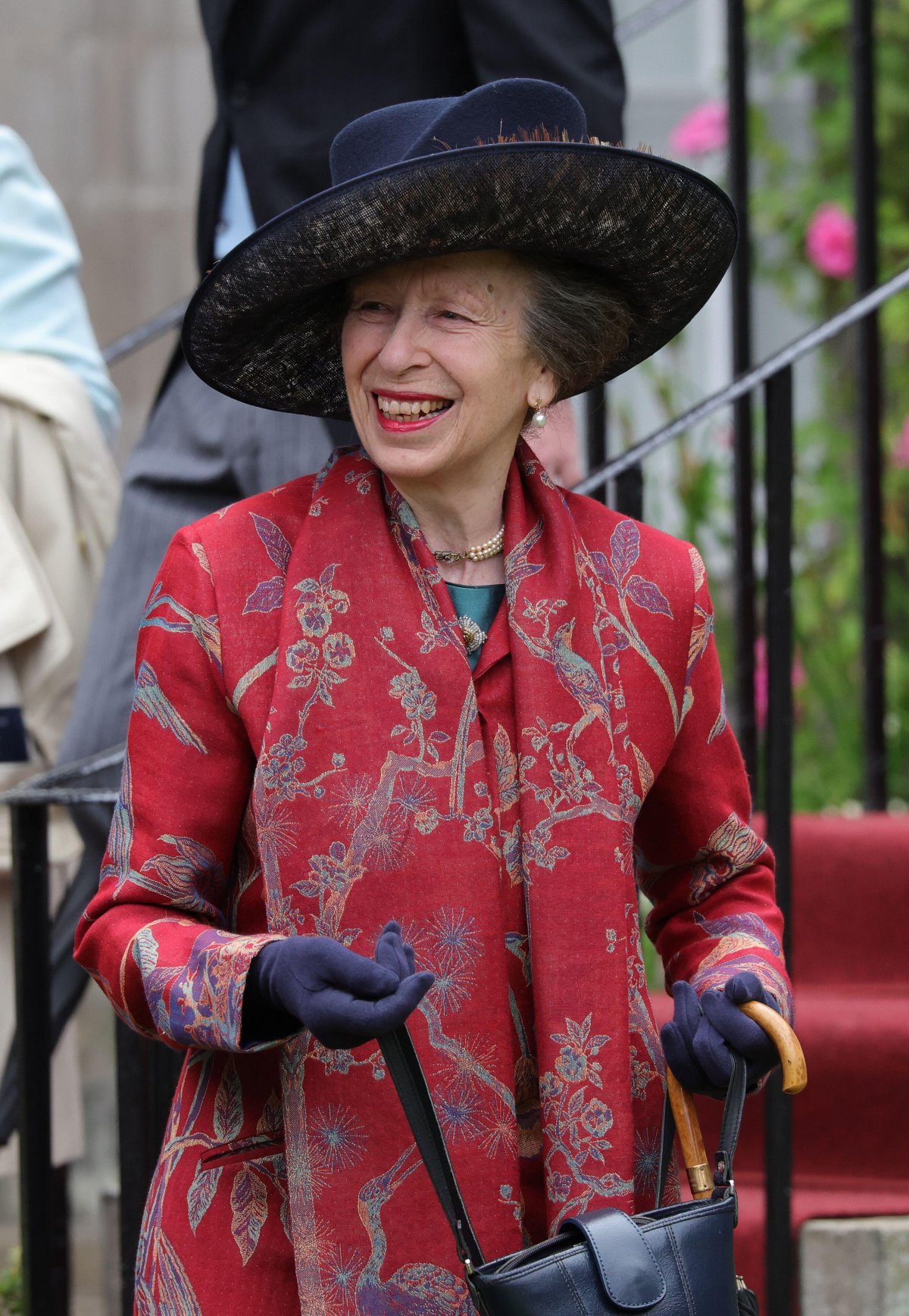 The Princess Royal attends a garden party at the Palace of Holyroodhouse in Edinburgh on June 30, 2026 (Steve Welsh/PA Images/Alamy)