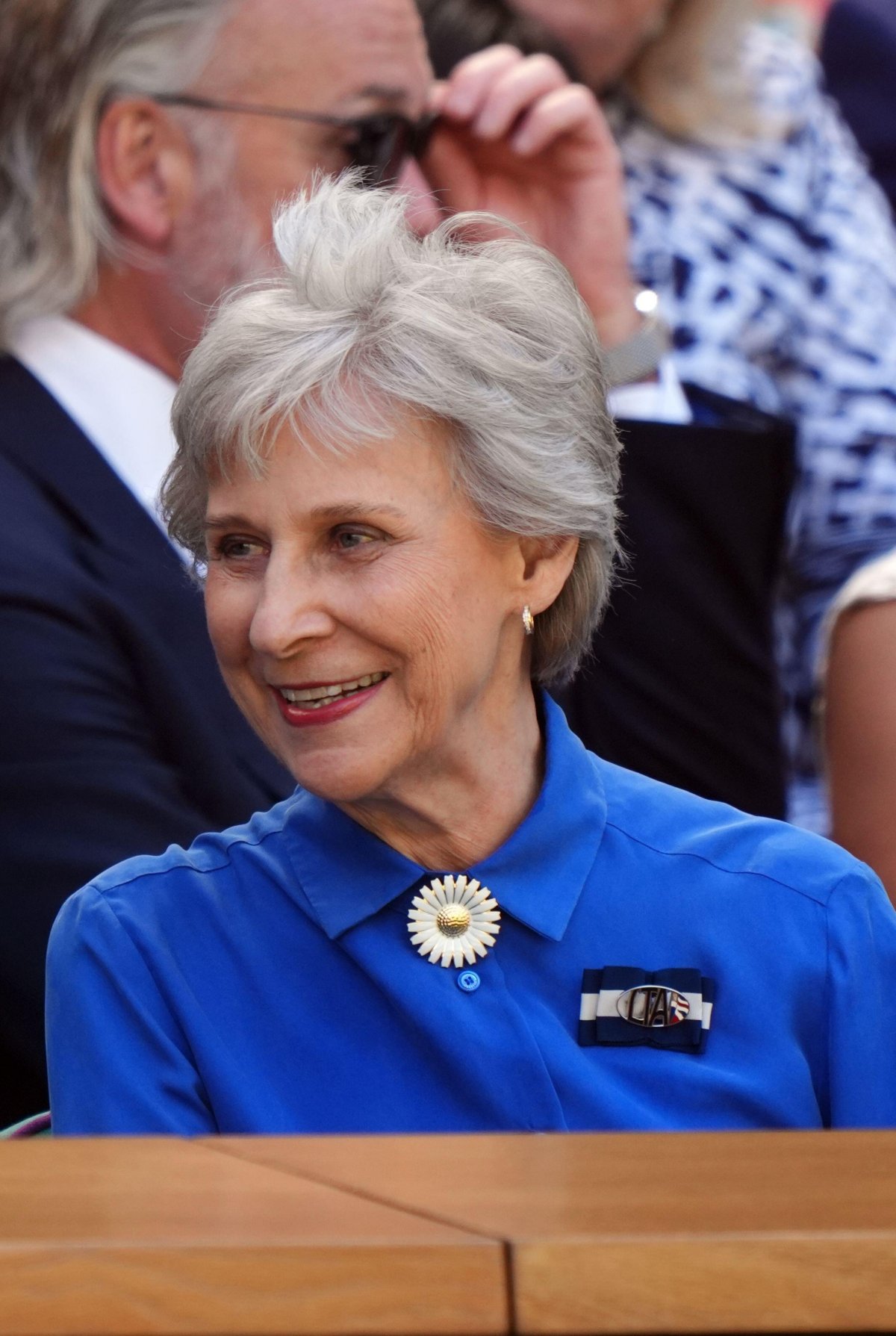 The Duchess of Gloucester attends Wimbledon Championships at the All England Lawn Tennis and Croquet Club on July 2, 2026 (Ben Whitley/PA Images/Alamy)