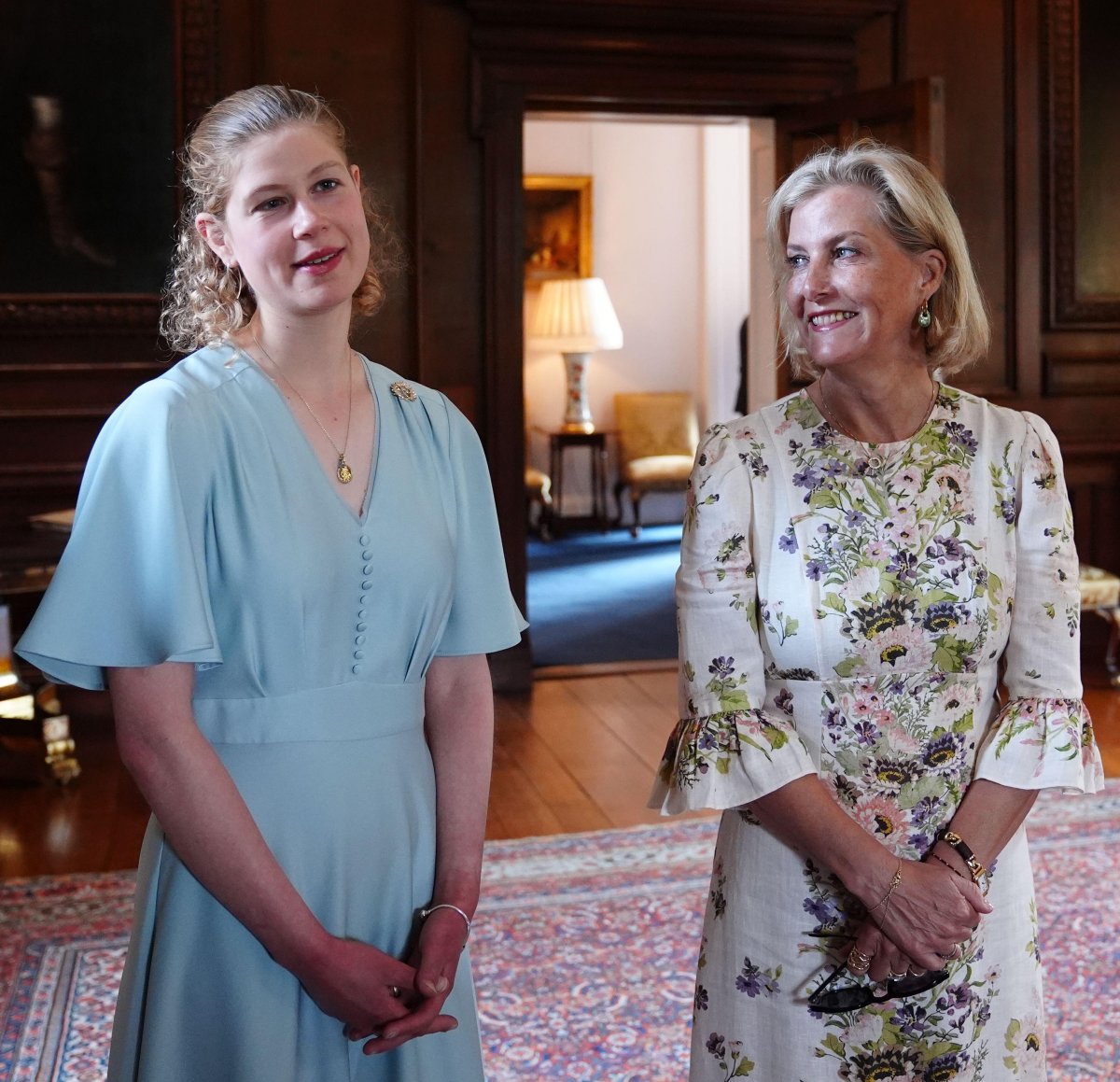 Lady Louise Mountbatten-Windsor receives the Duke of Edinburgh's Gold Award at the Palace of Holyroodhouse on July 3, 2026 (Jane Barlow/PA Images/Alamy)