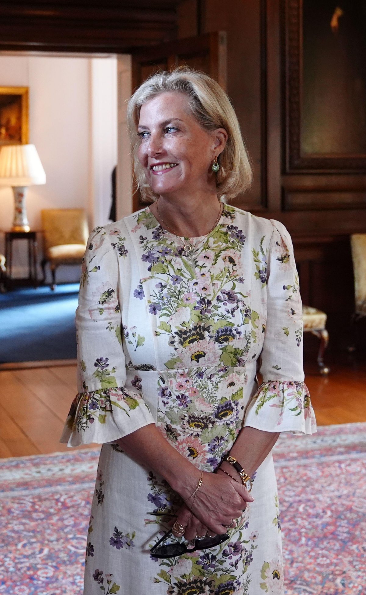Lady Louise Mountbatten-Windsor receives the Duke of Edinburgh's Gold Award at the Palace of Holyroodhouse on July 3, 2026 (Jane Barlow/PA Images/Alamy)