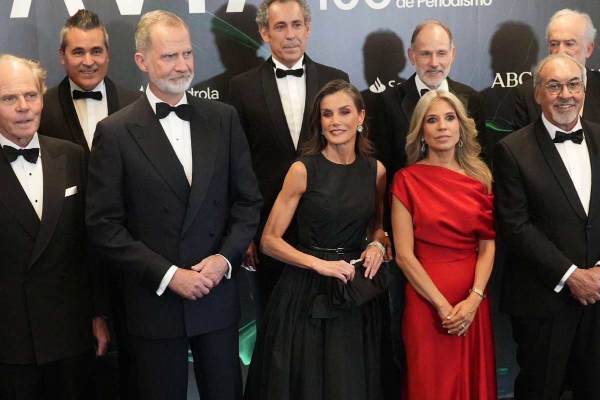 The King and Queen of Spain attend the presentation of the Mariano de Cavia Awards in Madrid on July 2, 2026 (Cordon Press/Alamy)