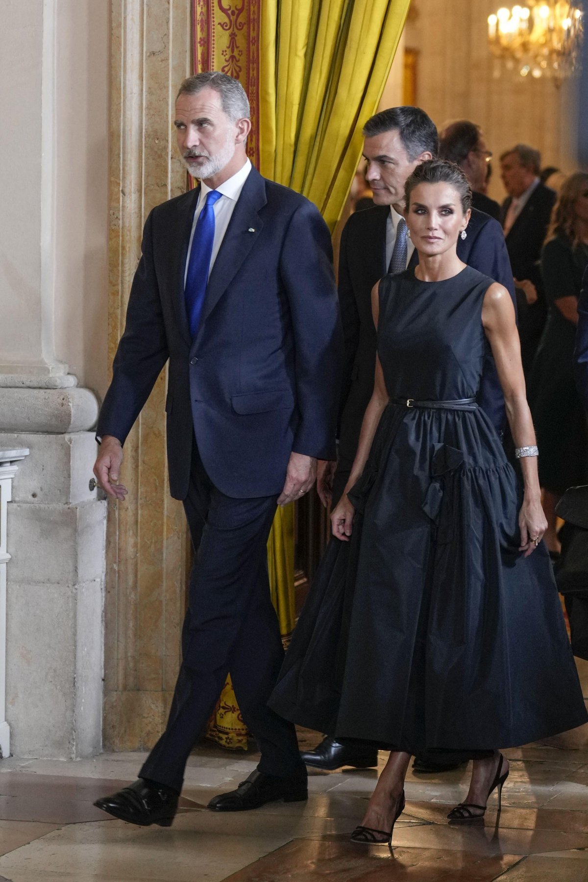 The King and Queen of Spain host a gala dinner at the Royal Palace ahead of a NATO Summit in Madrid on June 28, 2022 (Paul Hanna/UPI/Alamy)