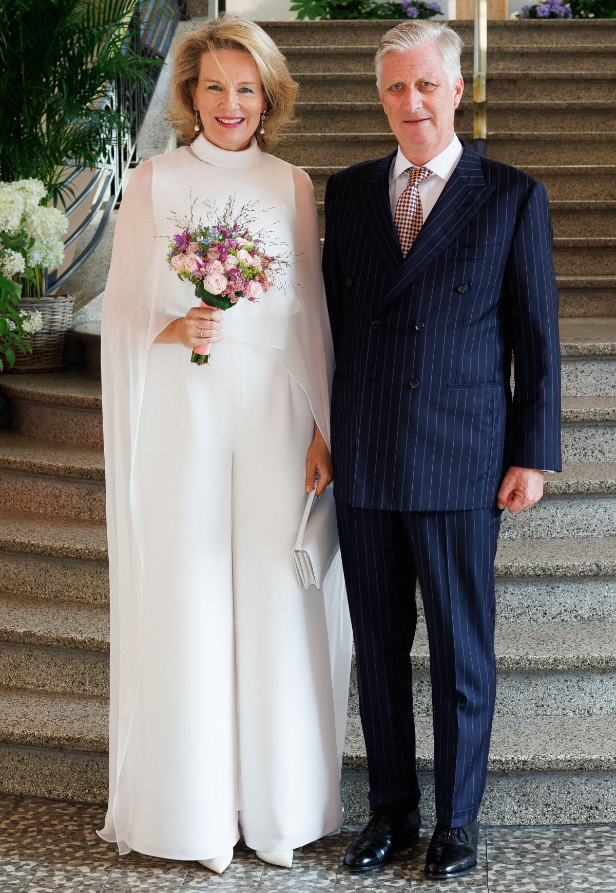 The King and Queen of the Belgians attend a concert on the eve of National Day celebrations in Brussels on July 20, 2026 (BENOIT DOPPAGNE/Belga News Agency/Alamy)