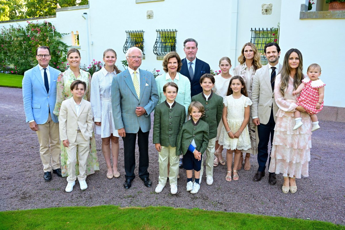 The Crown Princess of Sweden celebrates her birthday in Borgholm on July 14, 2026 (Jonas Ekströmer/TT News Agency/Alamy)