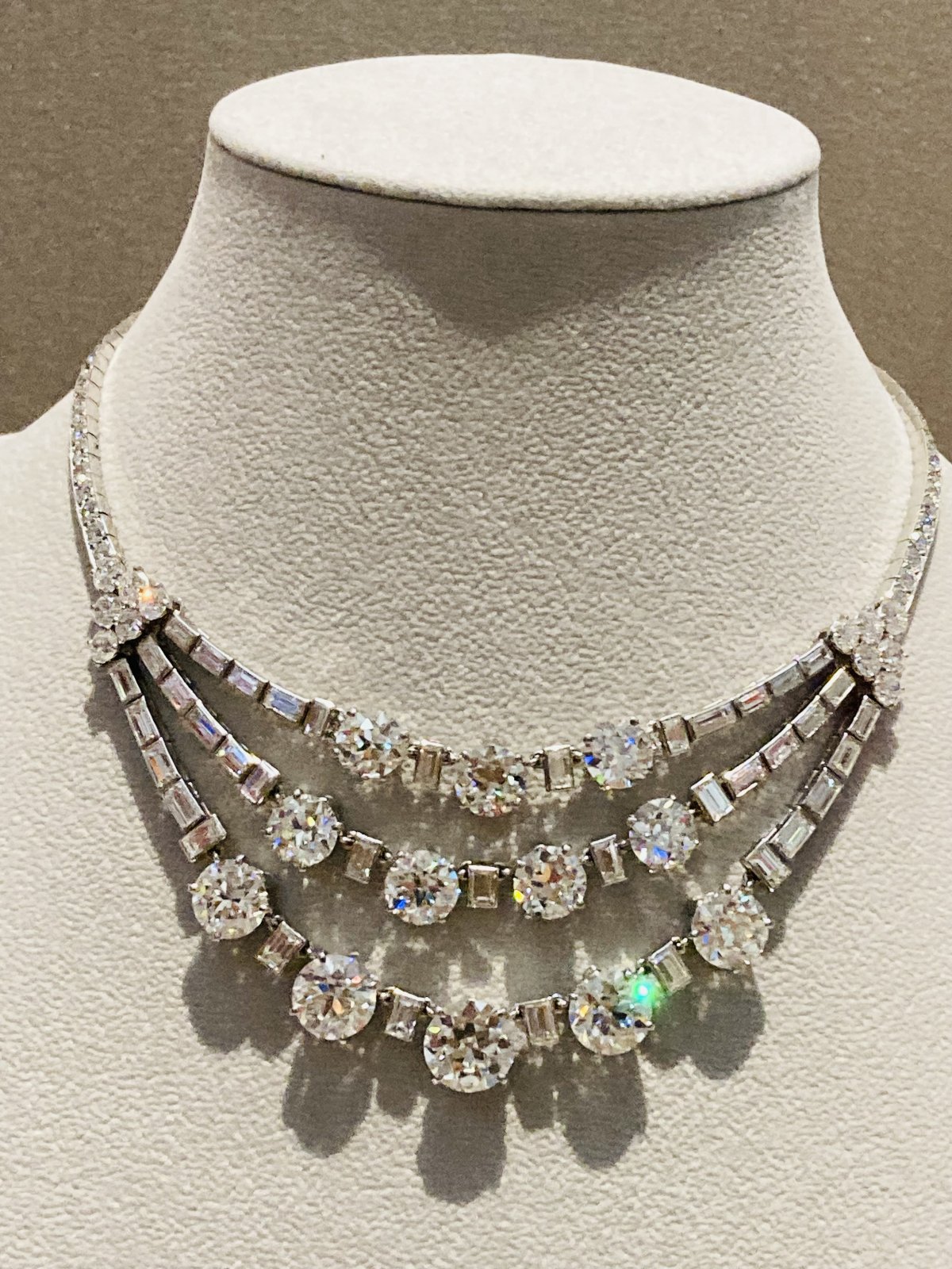 Views of "The Wedding of the Century," a special exhibition at the Prince's Palace in Monaco (Photo © Sian)
