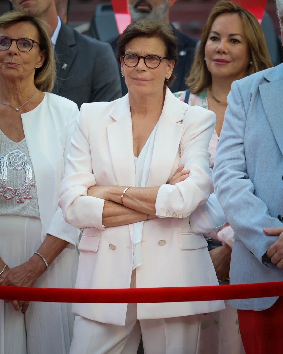 The Prince and Princess of Monaco, with Hereditary Prince Jacques, Princess Gabriella, and Princess Stephanie, attend the opening of the new Monaco area at Europa-Park in Germany on June 29, 2026 (Frédéric Nebinger/Palais Princier de Monaco)
