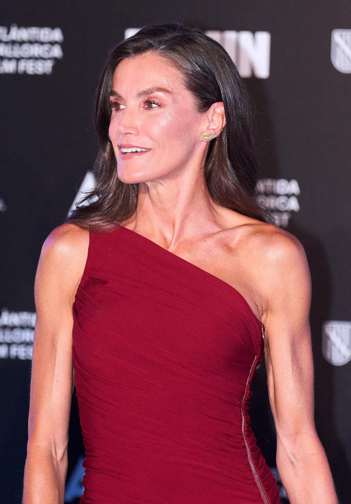 The Queen of Spain attends the closing gala of the Atlantida Mallorca Film Festival in Palma on August 2, 2026 (MPG/Alamy)