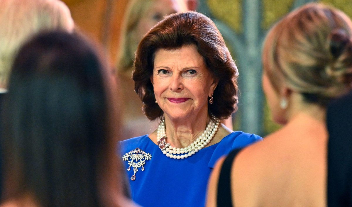The Queen of Sweden attends the award ceremony for the Stockholm Water Prize in Stockholm City Hall on August 26, 2026 (Pontus Lundahl/TT News Agency/Alamy)