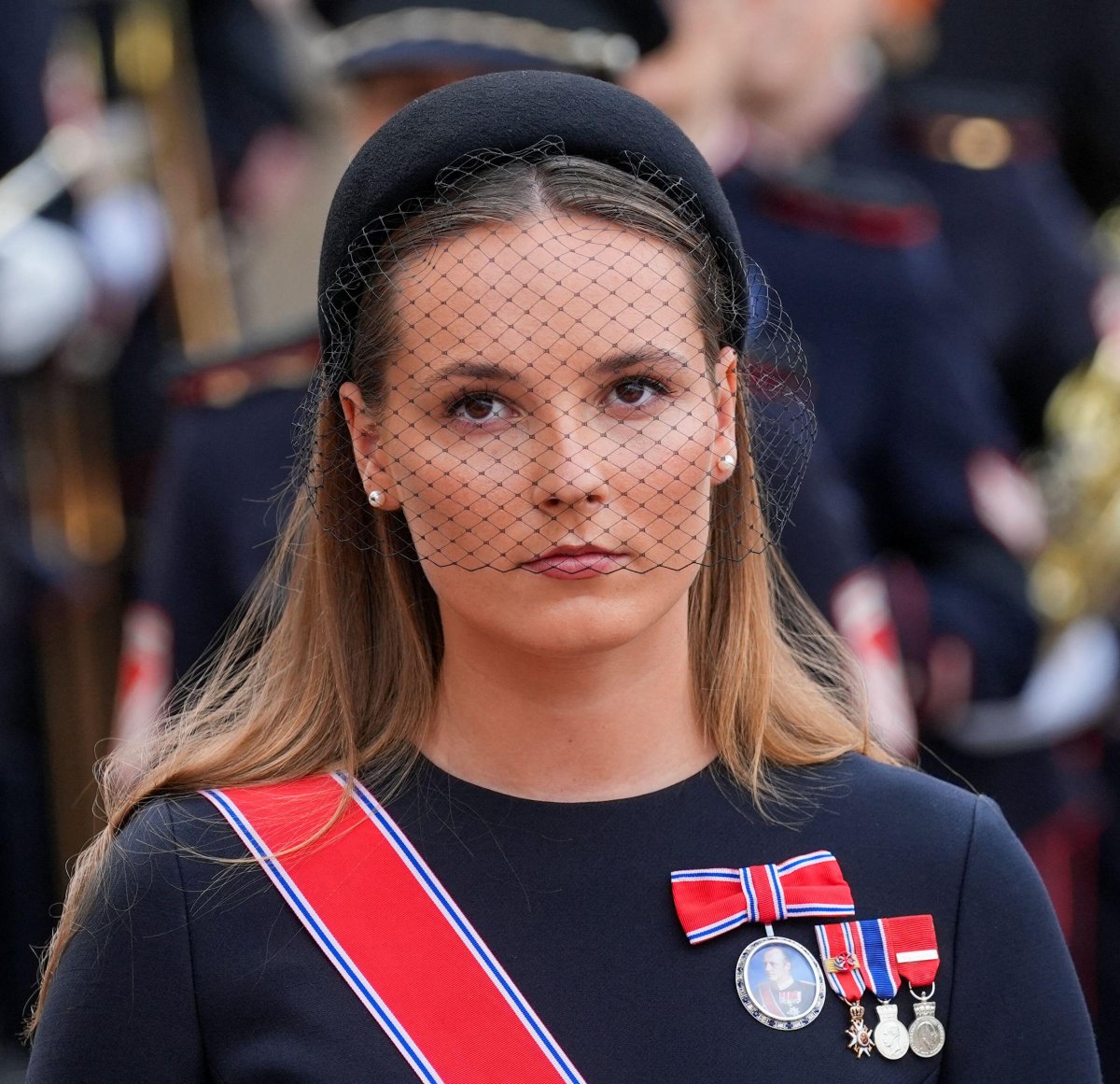 The King of Norway, with Crown Princess Ingrid Alexandra, Queen Sonja, and Prince Sverre Magnus, takes the oath according to the constitution at the Storting, Norway's parliament, in Oslo on September 1, 2026 (Terje Pedersen/NTB/Alamy)