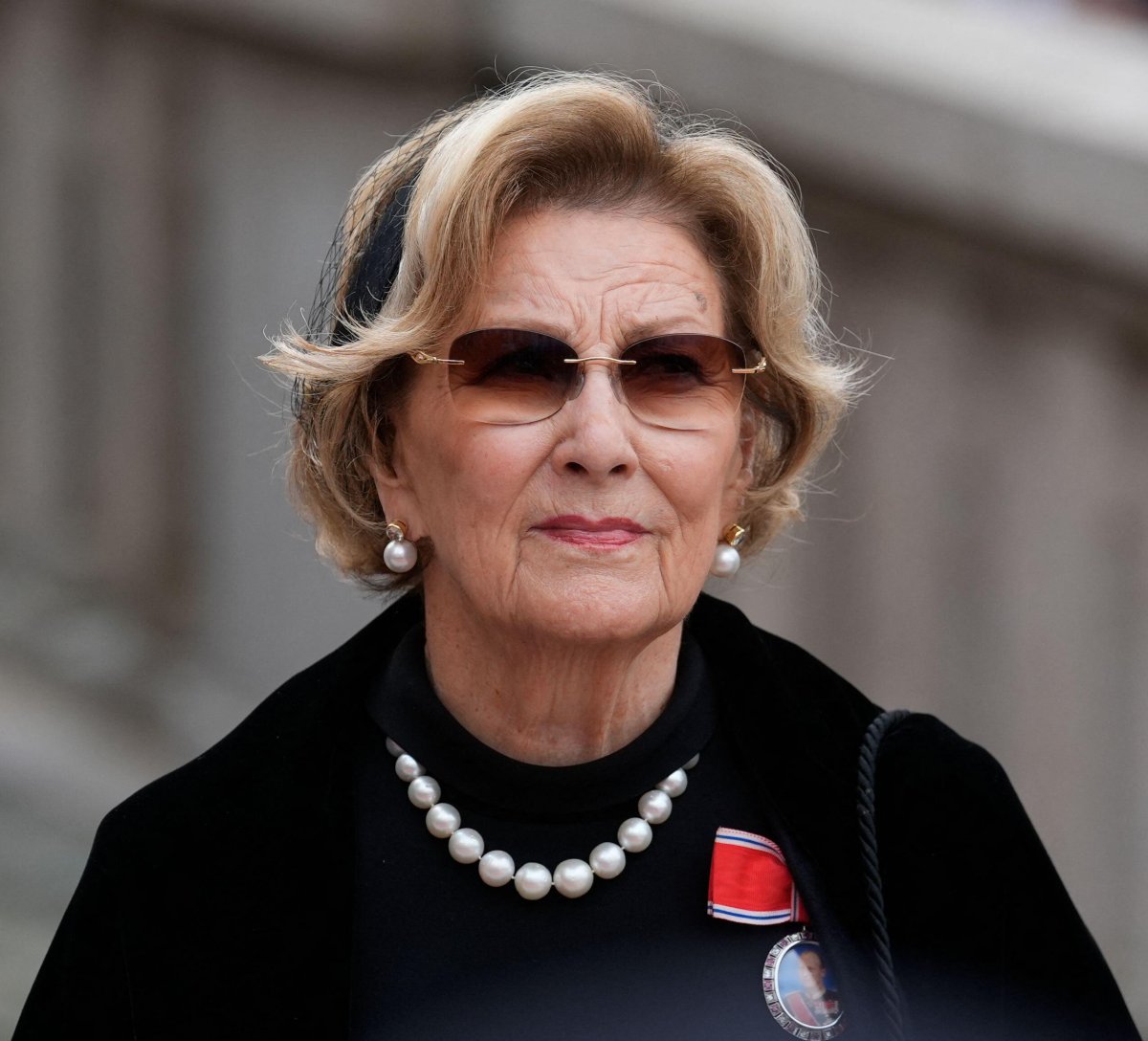 The King of Norway, with Crown Princess Ingrid Alexandra, Queen Sonja, and Prince Sverre Magnus, takes the oath according to the constitution at the Storting, Norway's parliament, in Oslo on September 1, 2026 (Terje Pedersen/NTB/Alamy)