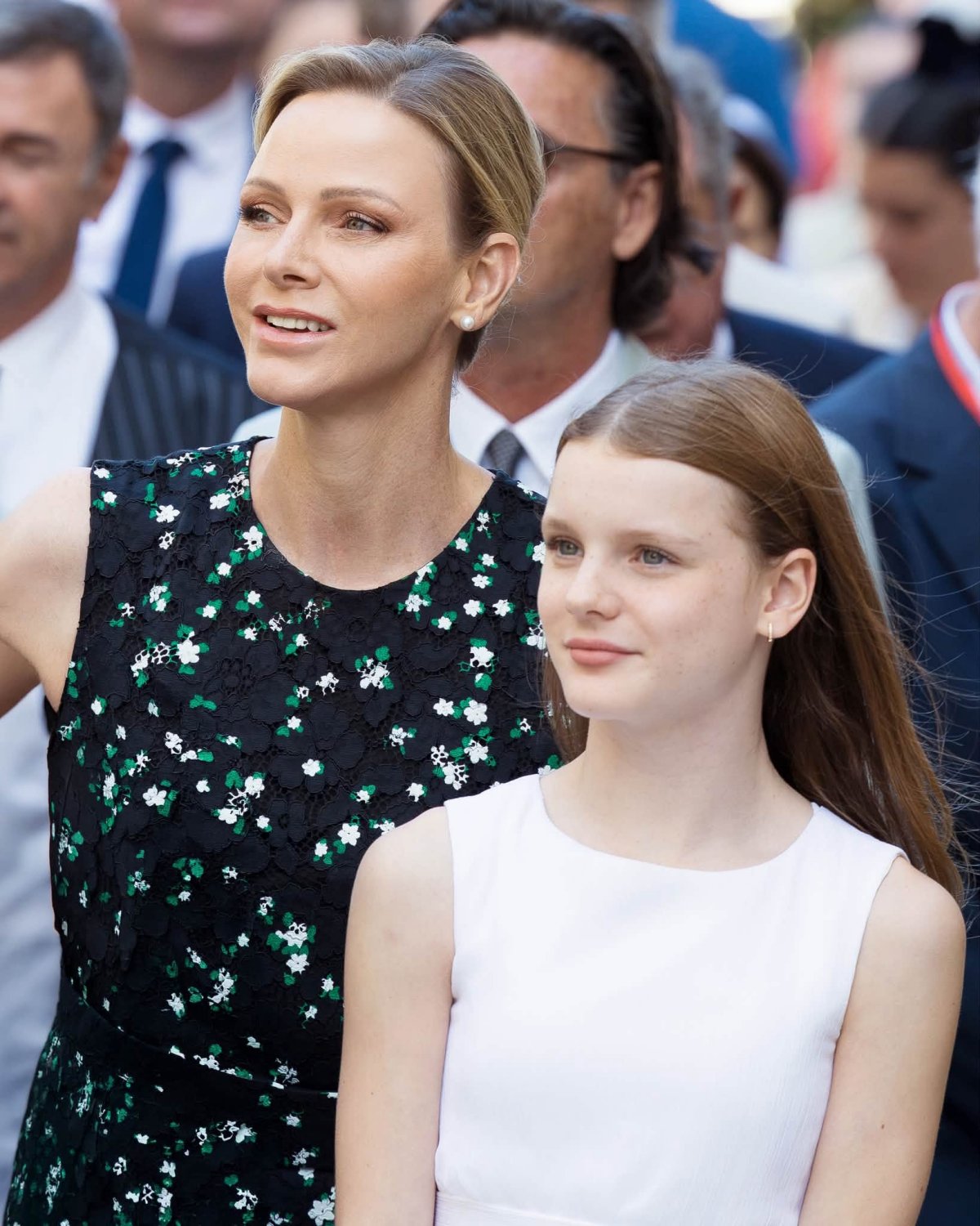 The Prince and Princess of Monaco, with Hereditary Prince Jacques and Princess Gabriella, visit Les Baux-de-Provence in France on September 5, 2026 (Michaël Alesi/Palais Princier de Monaco)
