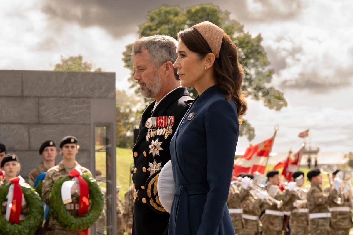 The King and Queen of Denmark participate in Flag Day commemorations in Copenhagen on September 5, 2026 (Kongehuset)