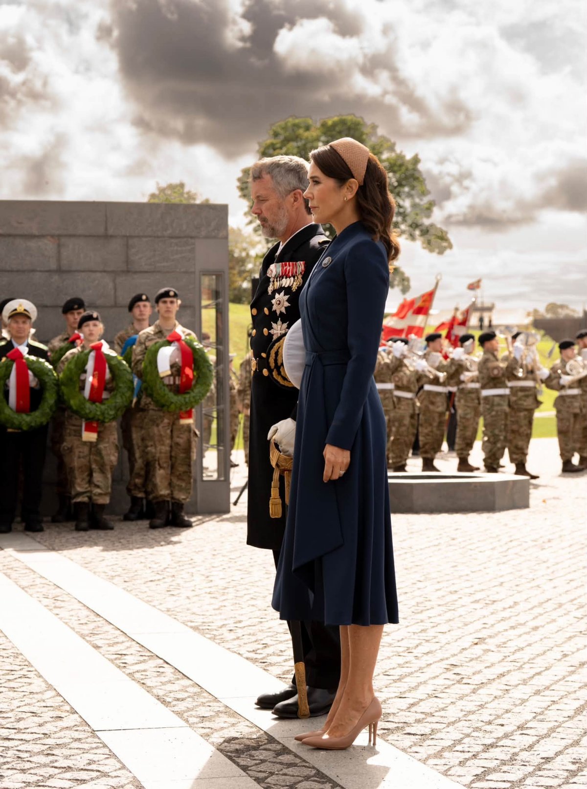 The King and Queen of Denmark participate in Flag Day commemorations in Copenhagen on September 5, 2026 (Kongehuset)