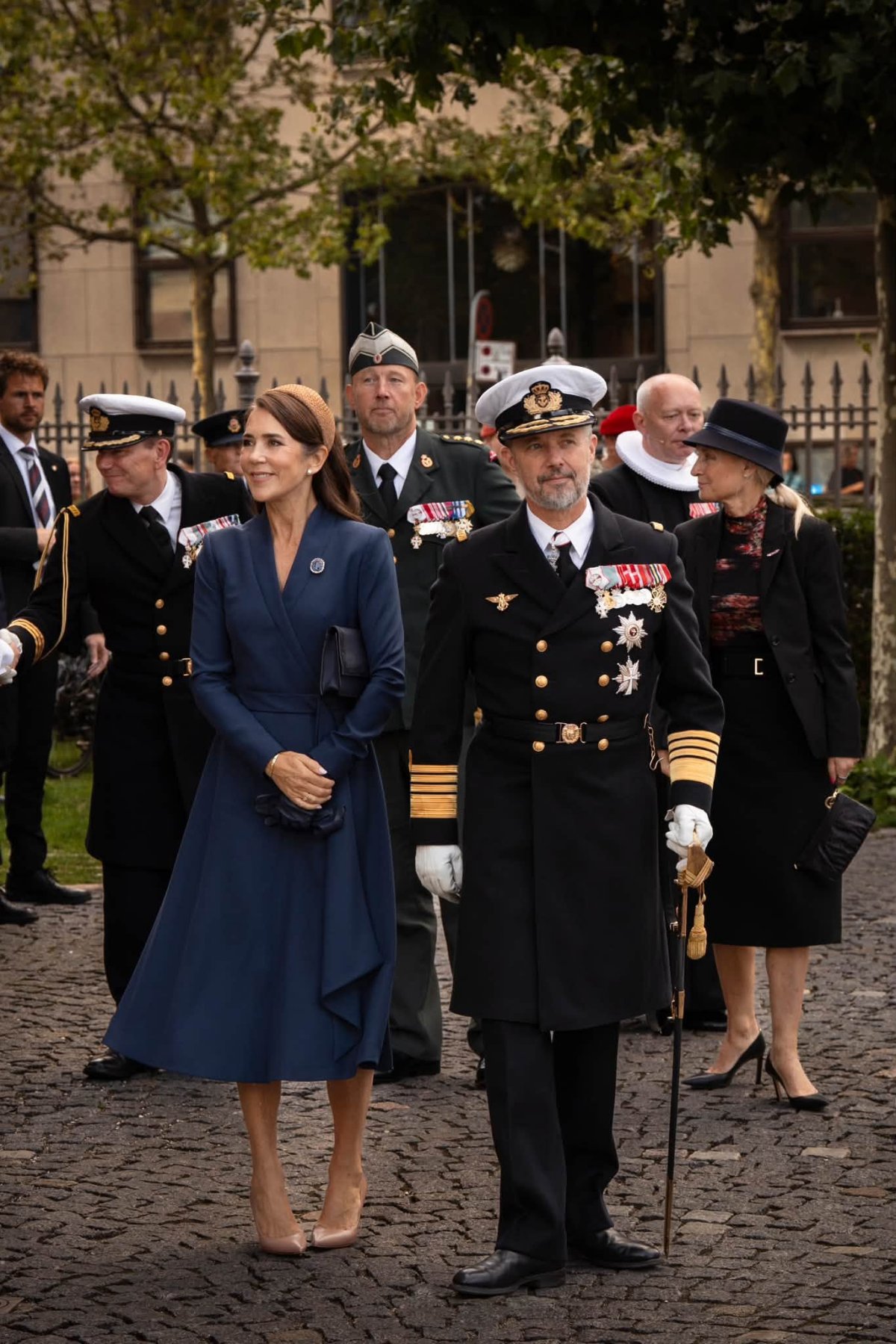 The King and Queen of Denmark participate in Flag Day commemorations in Copenhagen on September 5, 2026 (Kongehuset)