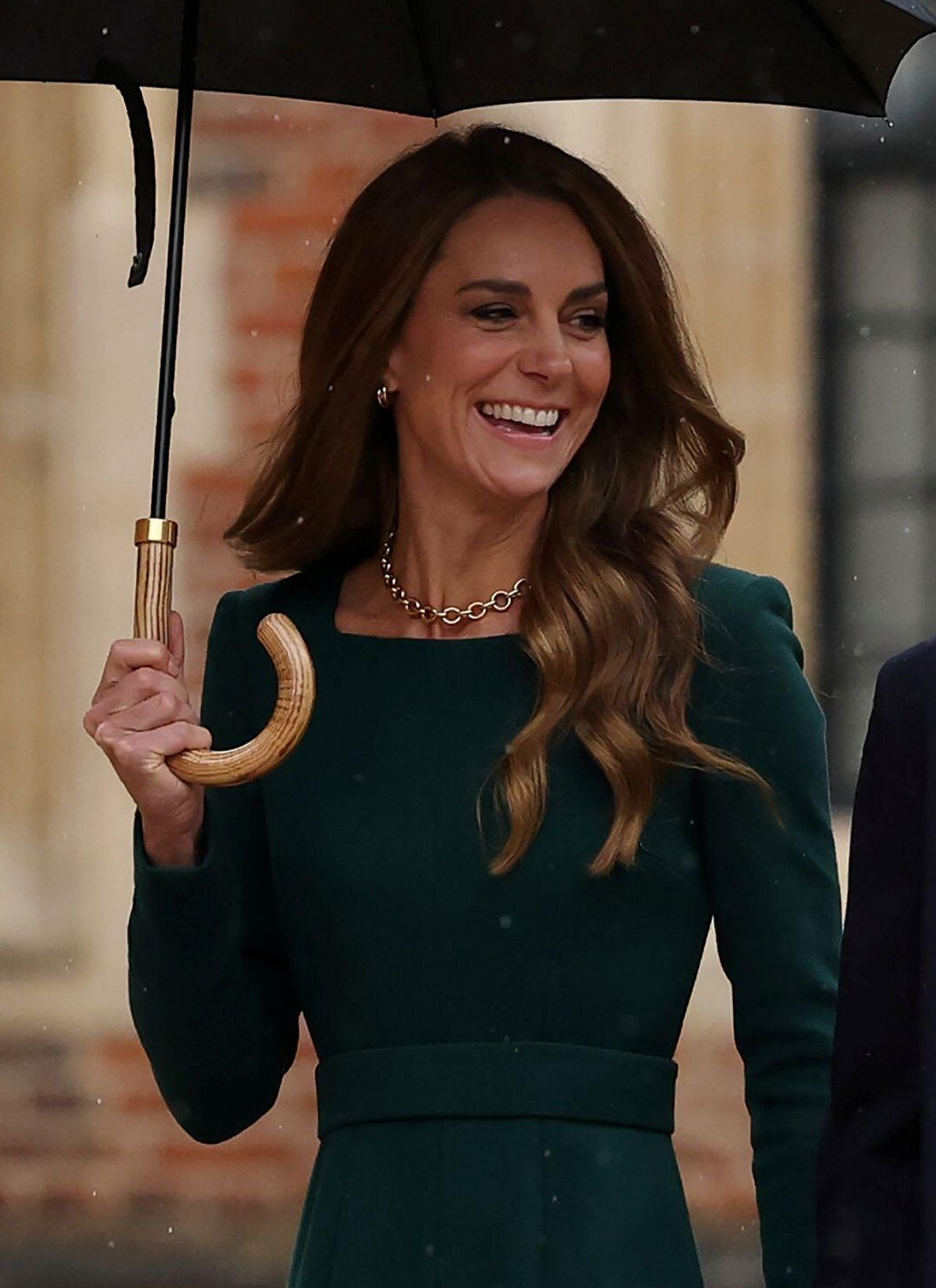 Prince George of Wales is accompanied by his parents, the Prince and Princess of Wales, as he arrives for his first day at Eton College in Windsor on September 8, 2026 (Adrian Dennis/PA Images/Alamy)